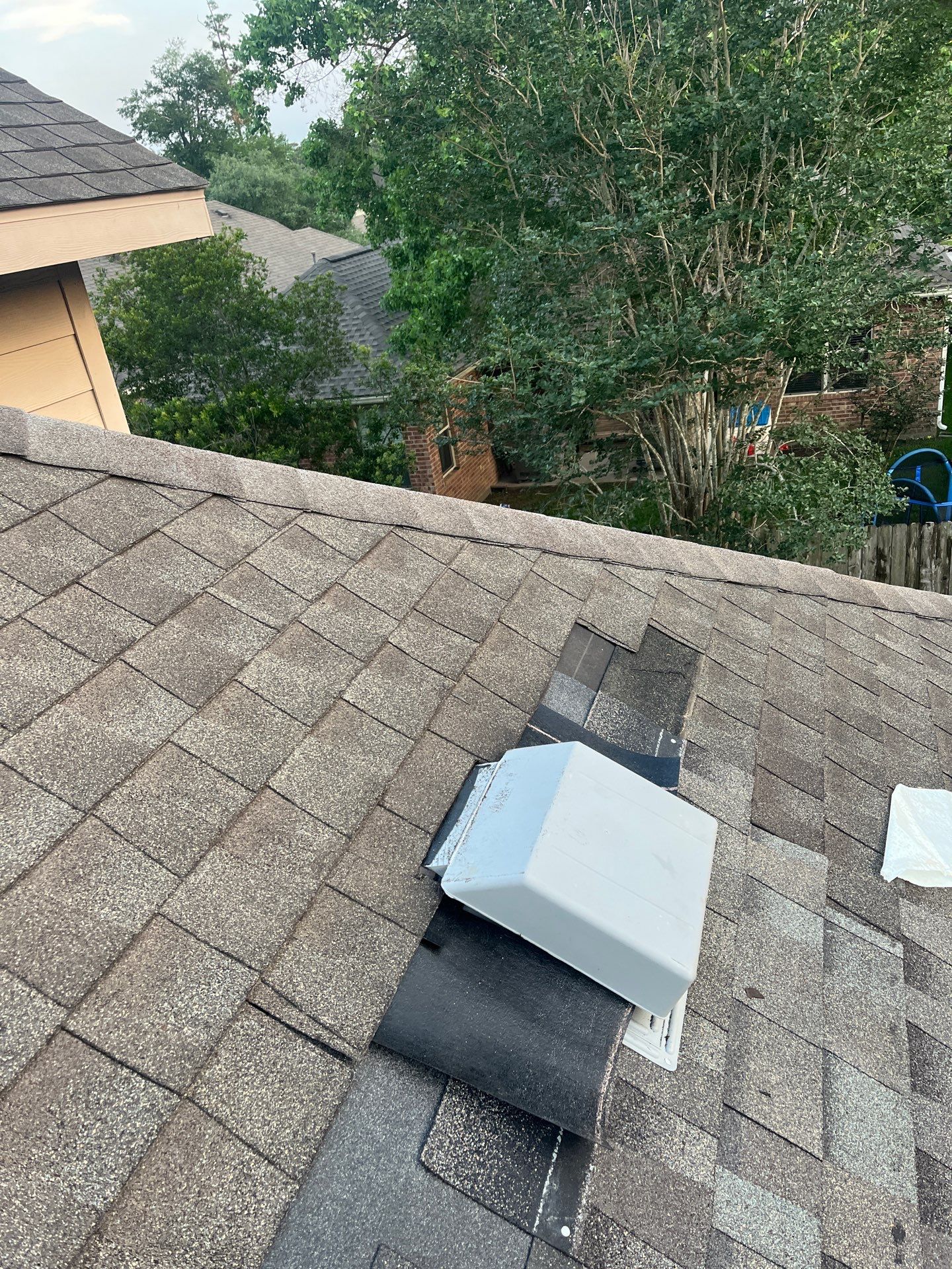 Residential Roofing Repair using Owen's Corning Duration (Lifetime) Shingles by Roof Repair Services LLC