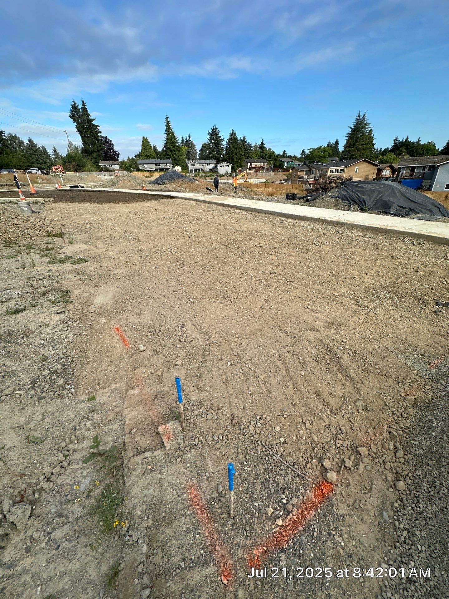 Asphalt Road Repair in Neighborhood  by Jireh Asphalt & Concrete Inc 