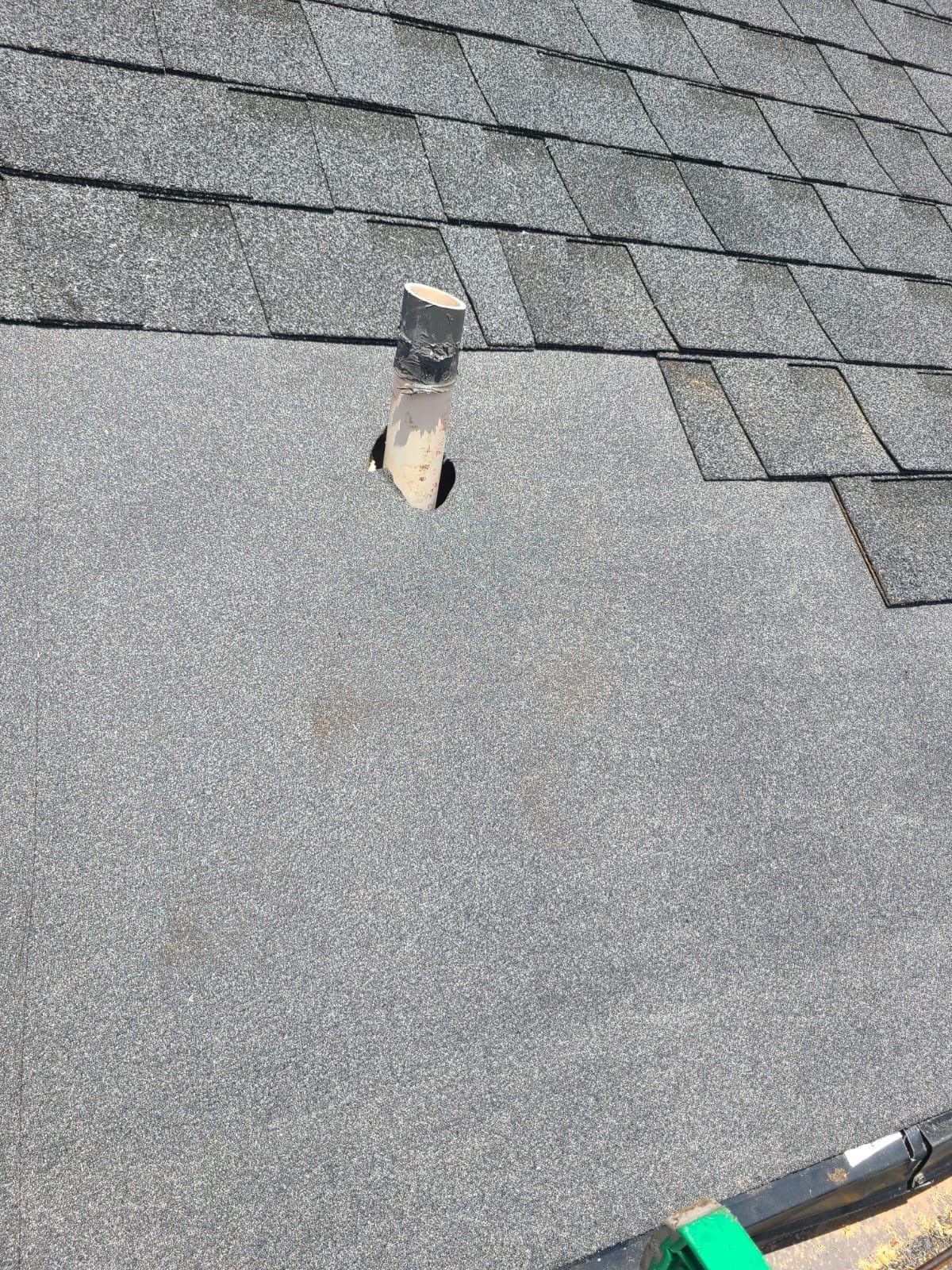 Hail Damage using Owen's Corning Duration (Lifetime) Shingles by Roof Repair Company