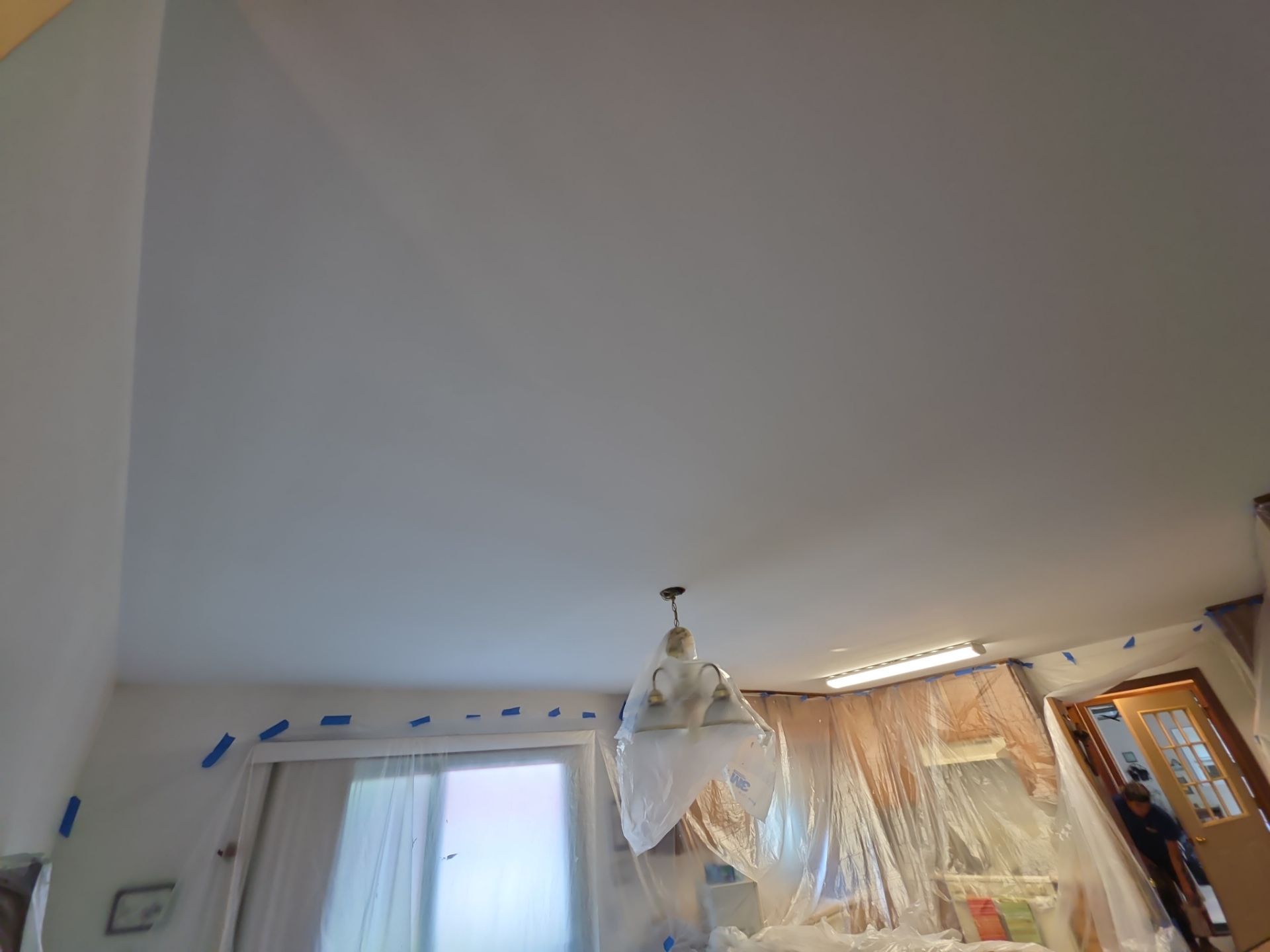 Interior Ceiling Repainting in Fremont Michigan by Gordon Painting