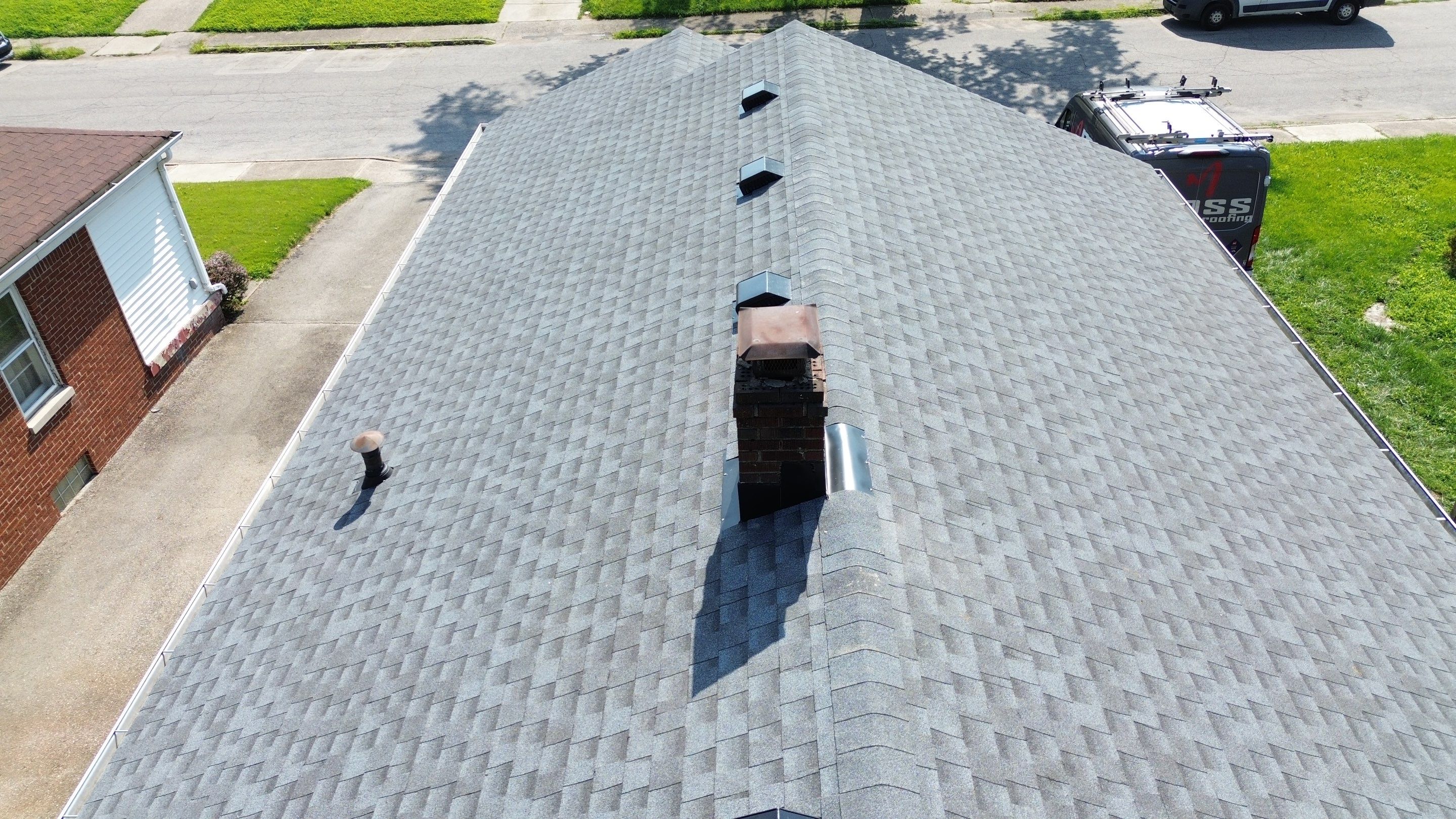 Project in Indianapolis by Moss Roofing