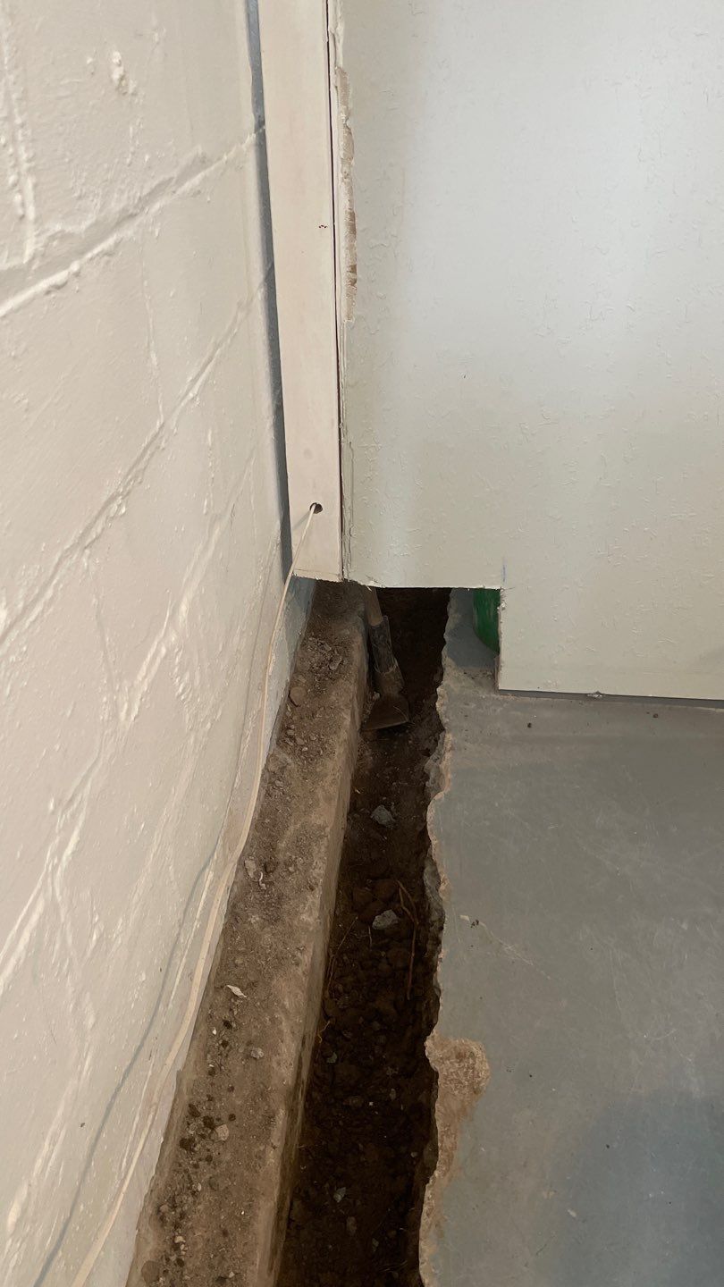 Basement Waterproofing for Kristi & Danny in St. Paul by Waterproofing Northeast