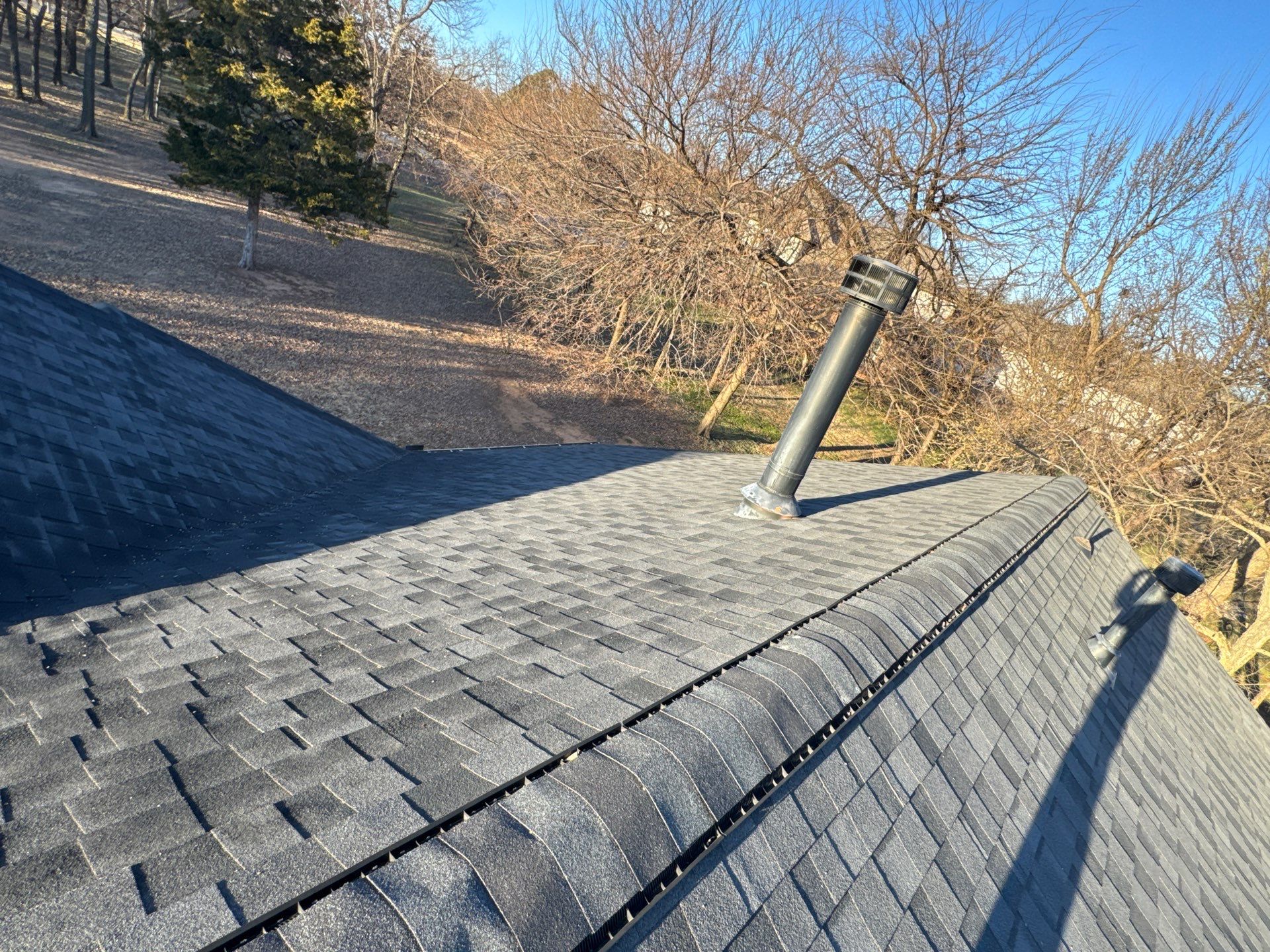 Metal Roof Replacement & Solar Reset in Edmond, OK by 5Coat Roofing & Construction