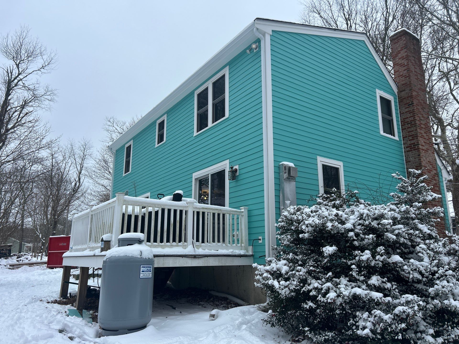 James Hardie siding in Dream Collection color - Dighton, MA by UBrothers Construction