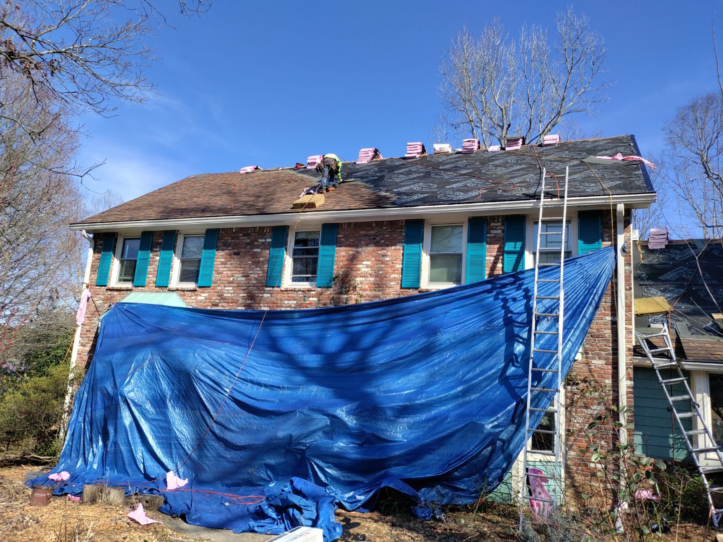 Residential Roofing Installation using Owens Corning by Inspector Roofing and Restoration