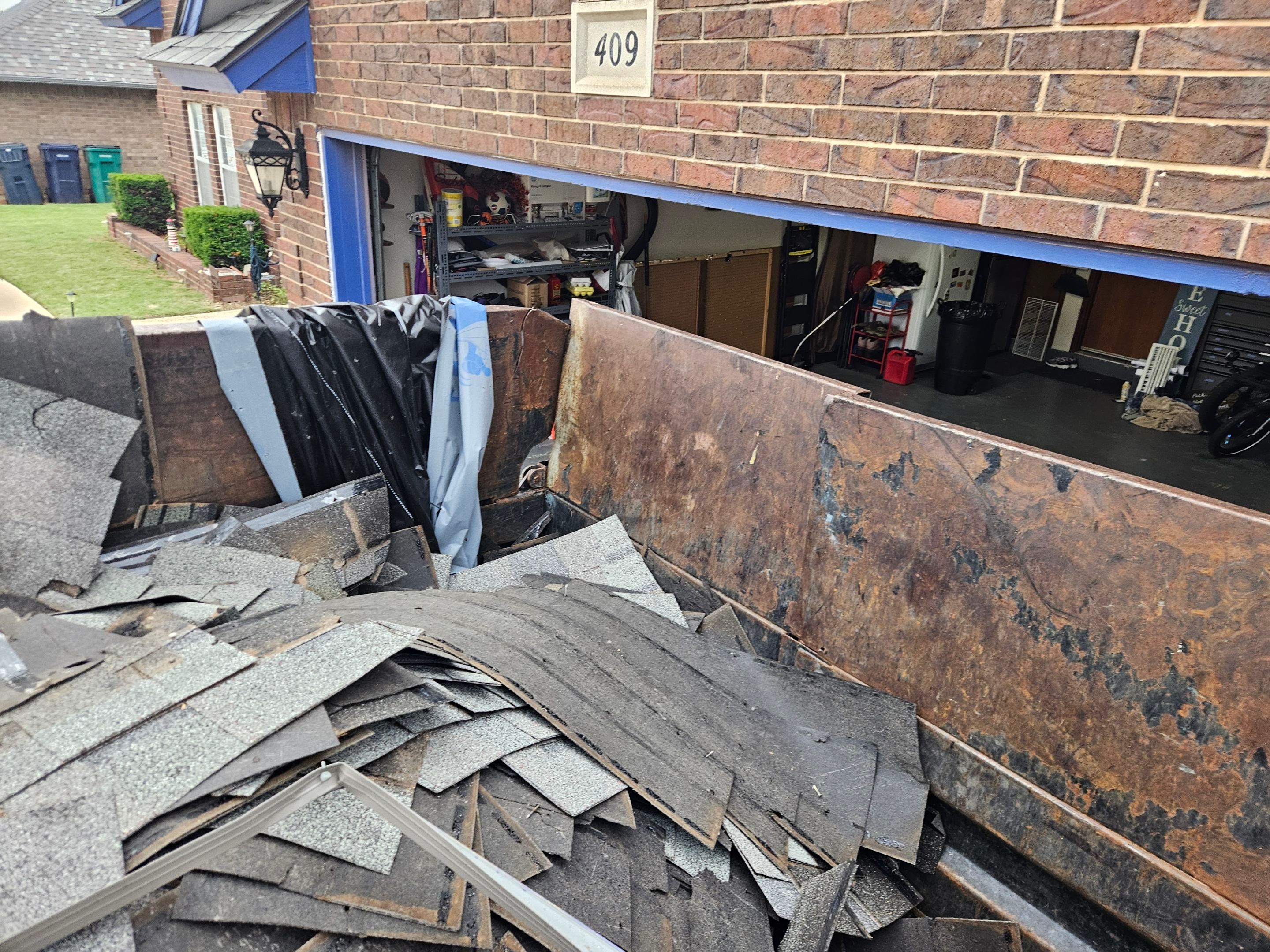 Yukon Residential Roof Replacement with  Malarkey Vista Class 4 Shingles by Z Construction & Roofing, LLC