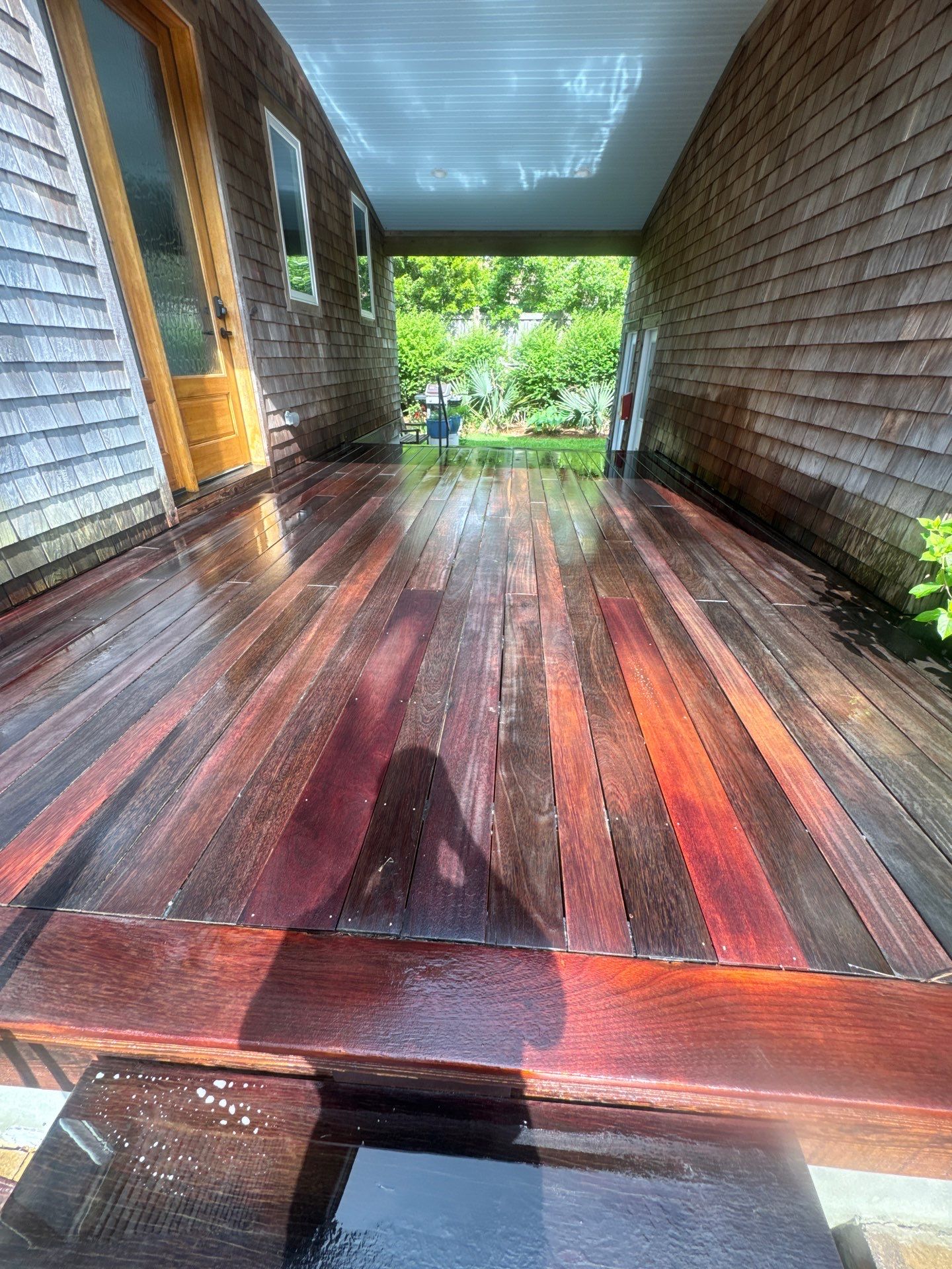 Weathered Deck using Wood Sealant by DuraSeal