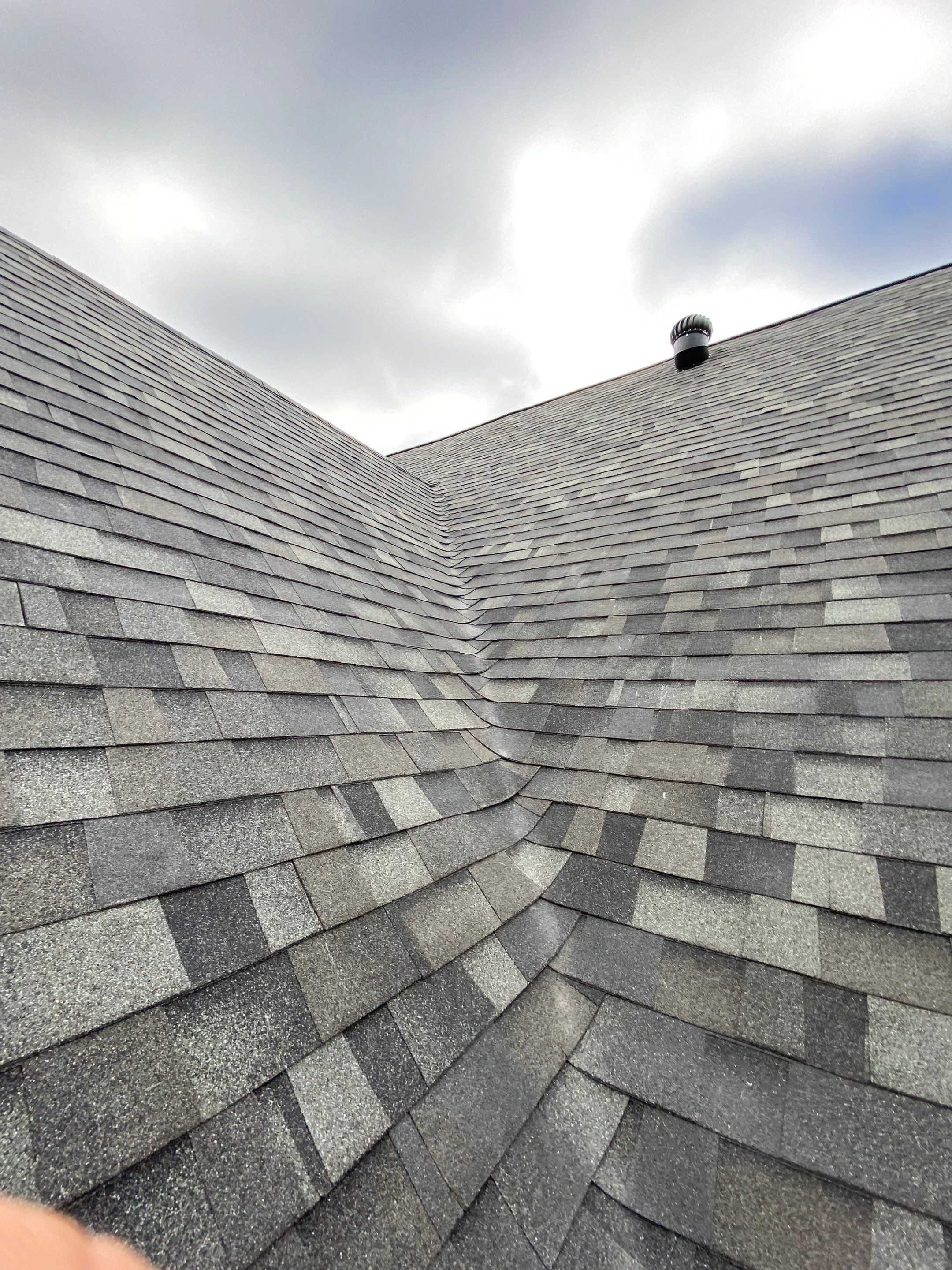 Residential Roofing Repair using Malarkey Vista: Storm Gray by Hostetler Roofing