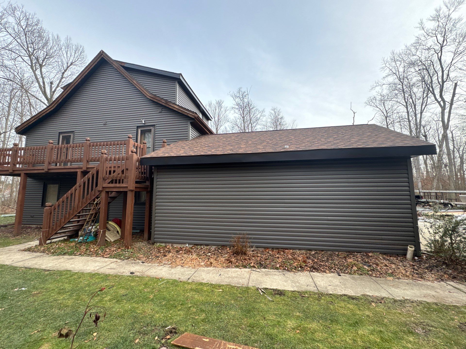 Siding and Gutter Replacement by Homestyle in Valley City by Homestyle Home Improvements (HHI)