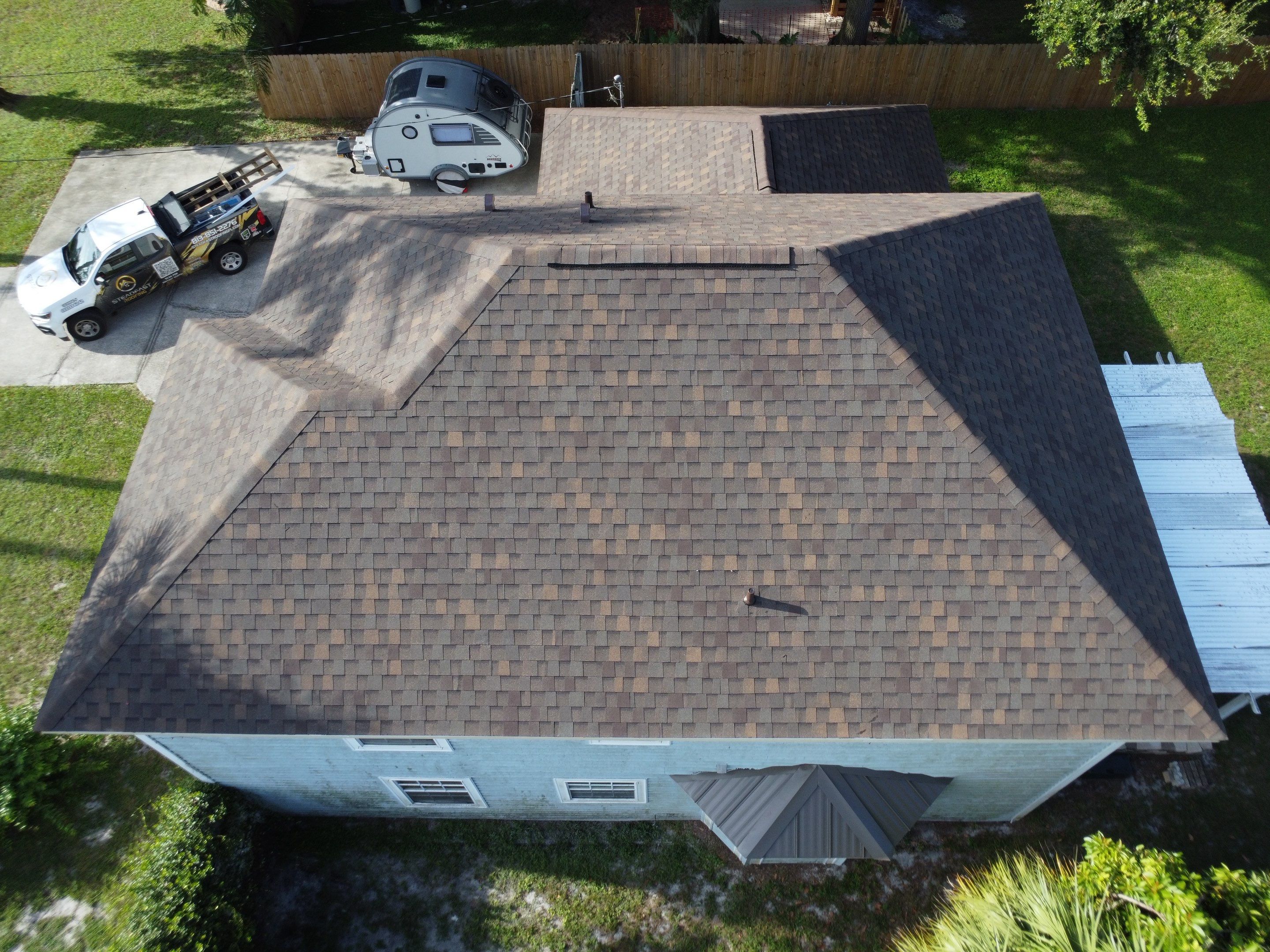 Roof Replacement in New Port Richey, FL. by Steadfast Roofing