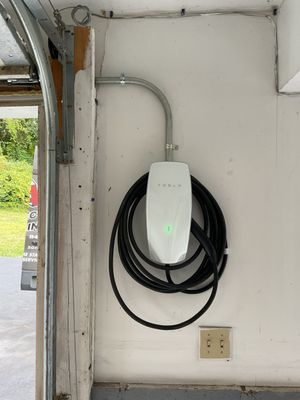 Tesla Gen 3 Charger Installed with Dedicated Circuit