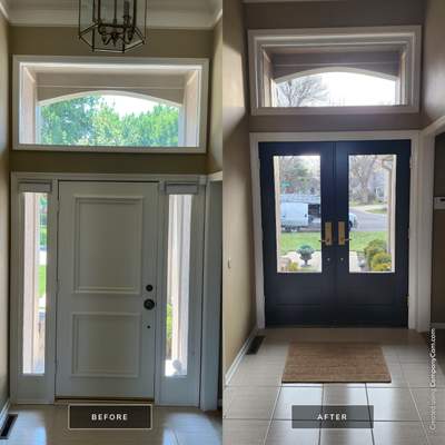 A Tru Front Door Upgrade in Leawood