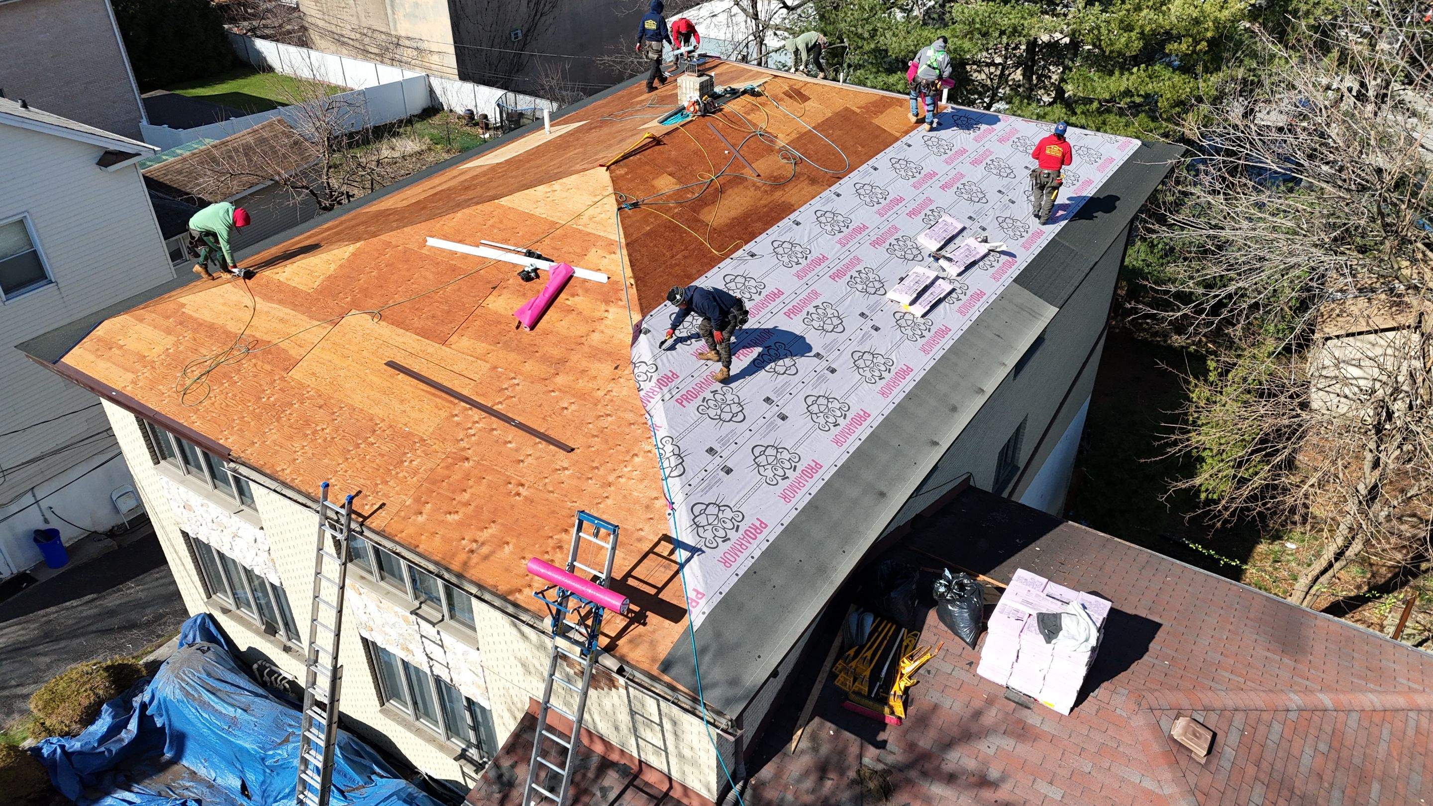 Roof Project in Ridgefield, NJ. by All State Home Improvement Inc.