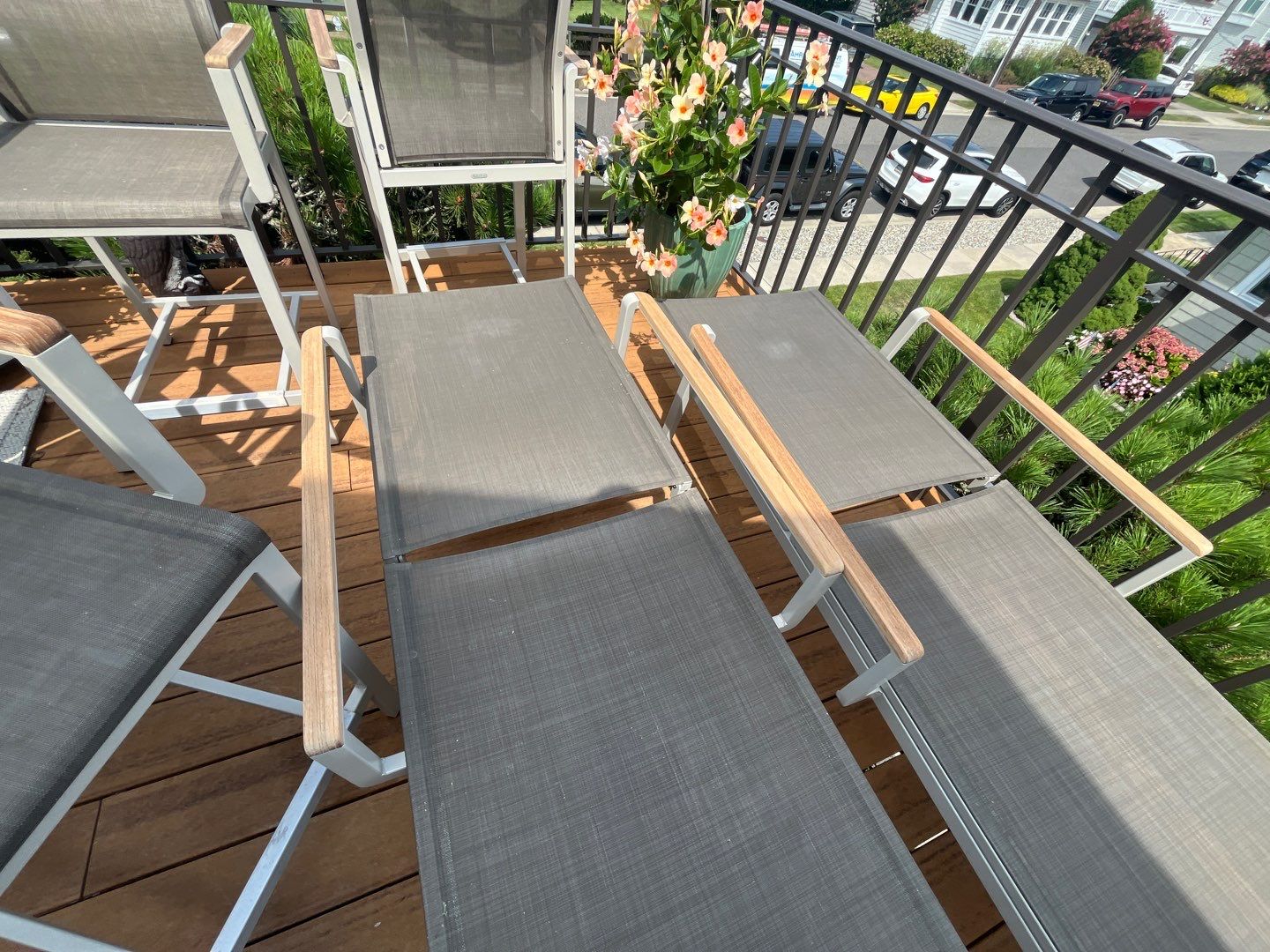 Teak Outdoor Furniture Restoration by Fresh Coat Works LLC