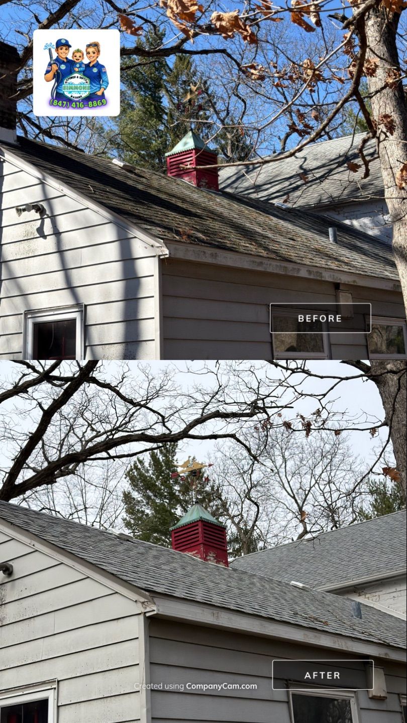 Project in Mundelein by Simmons Power & Soft Washing