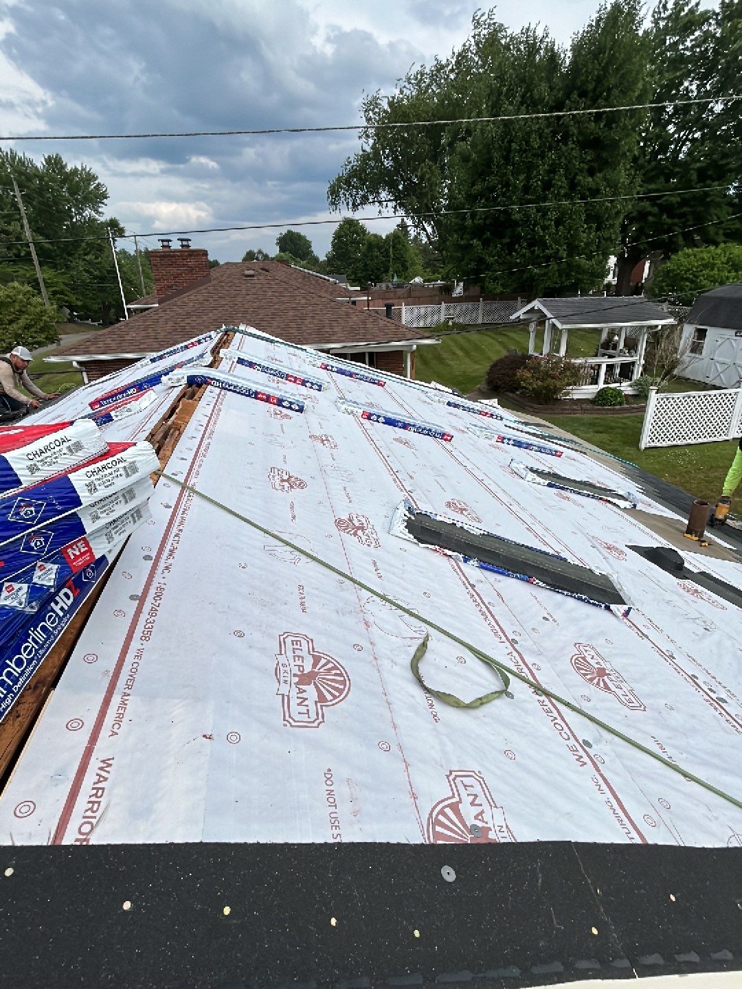Residential Roofing Installation using Performance Shingles by Mr. Roofer