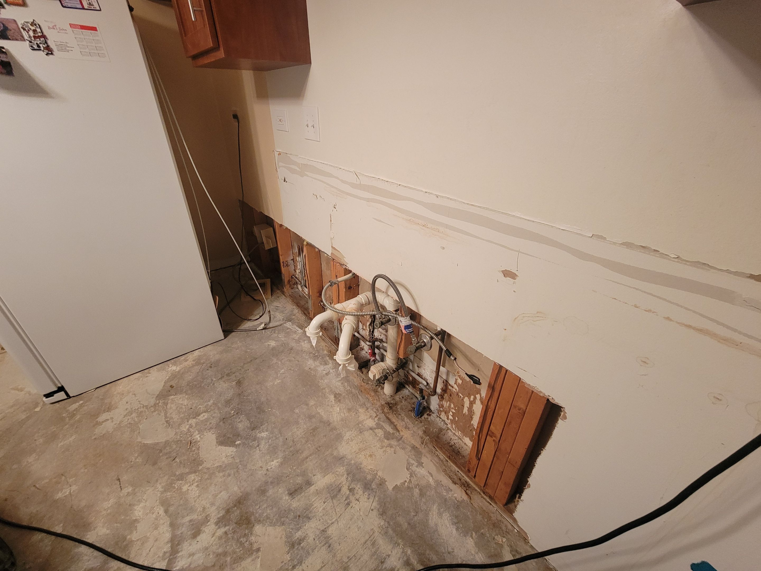 Kitchen Water Damage/Reconstruction by Chicagoland Water Medics