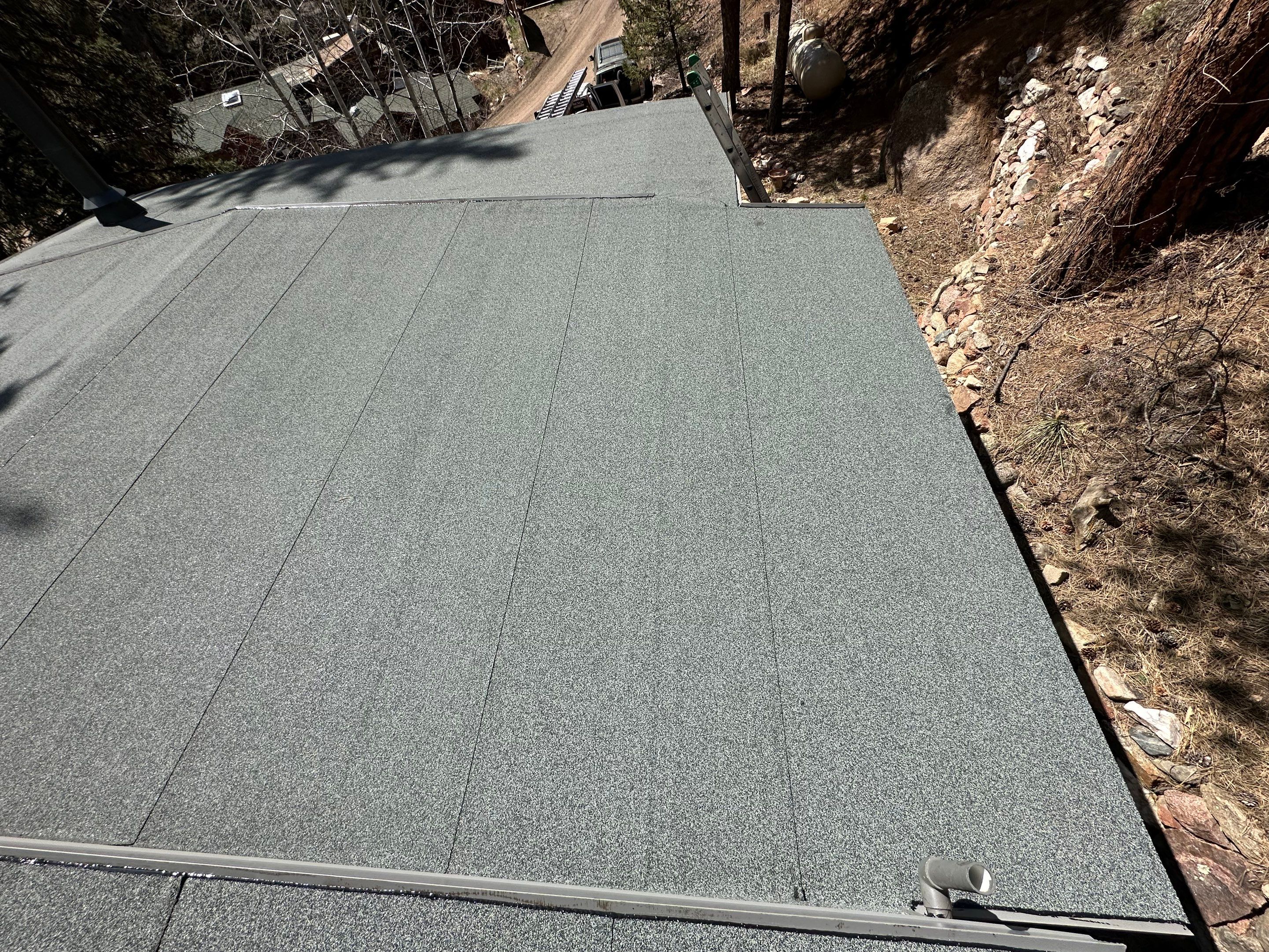 Residential Roofing Installation using Modified Bitumen Roofing by Blue Peaks Roofing LLC 