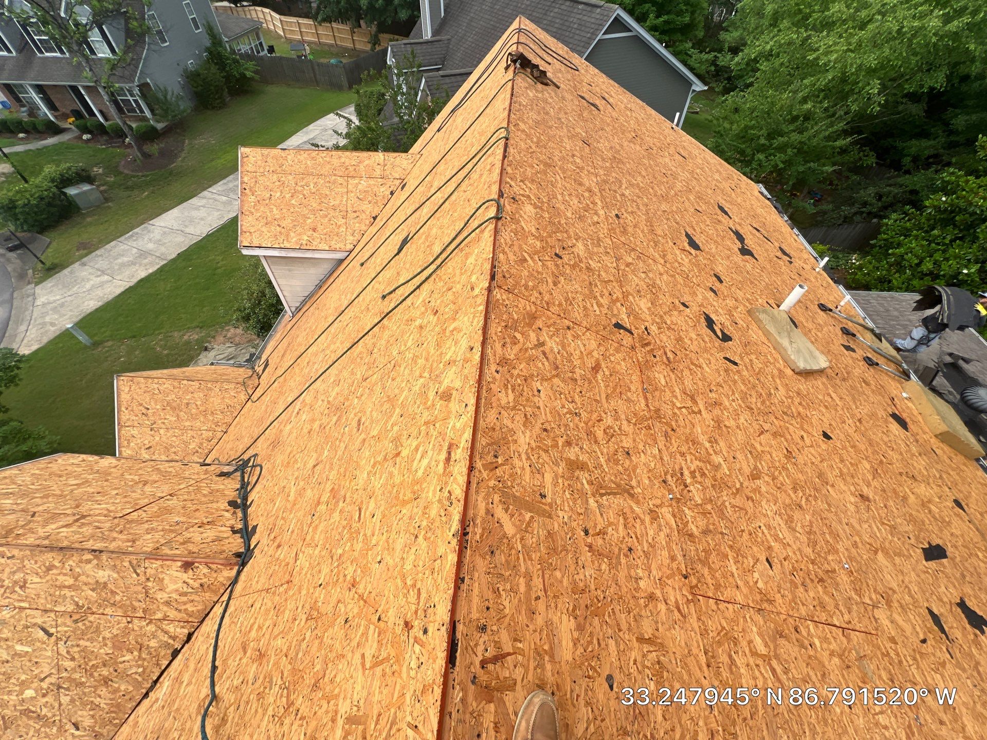 Roof and Siding Replacement in Alabaster by The Roofing Dudes