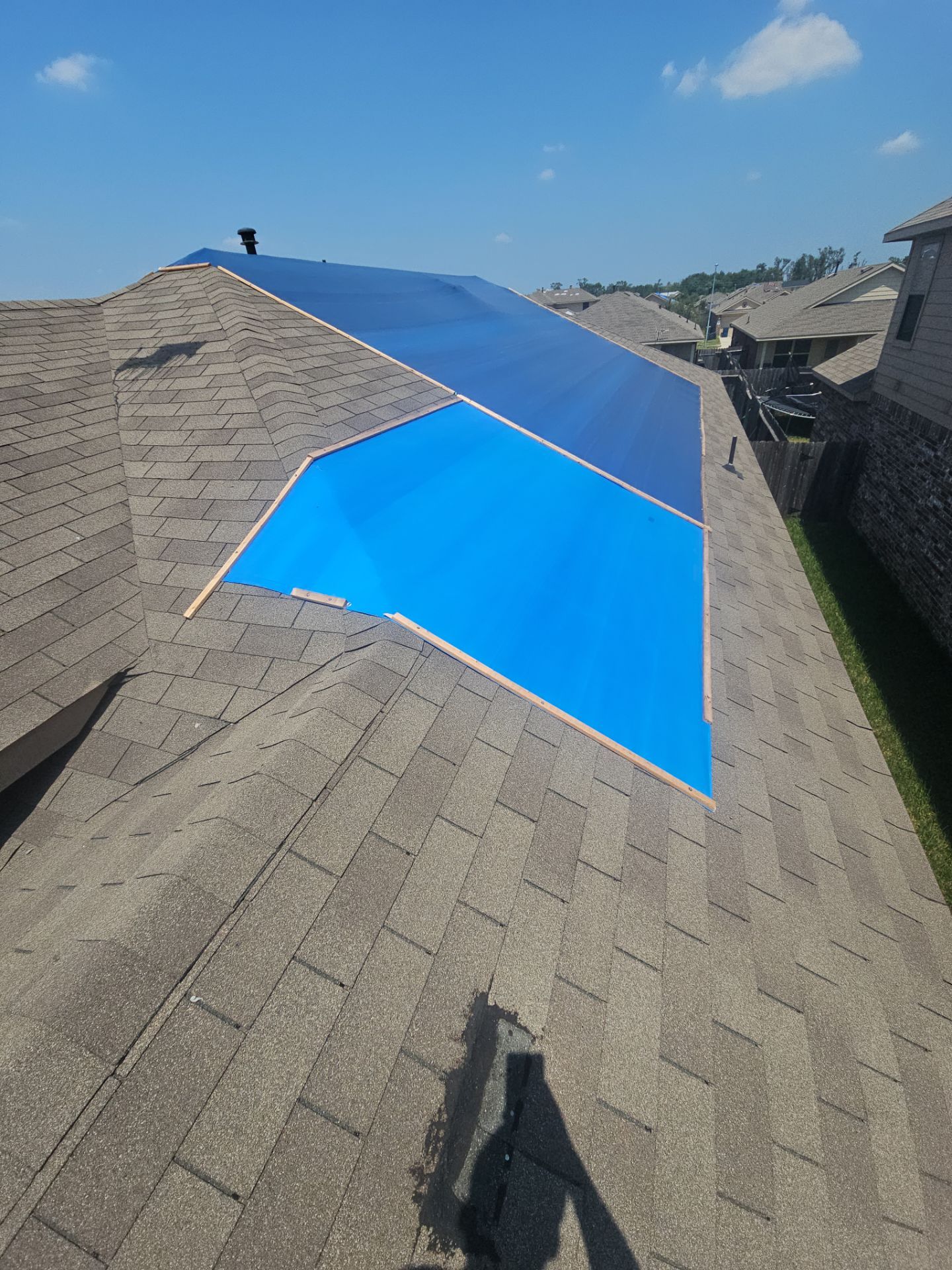 Residential Roofing Repair using Owen's Corning Duration (Lifetime) Shingles by Roof Repair Company