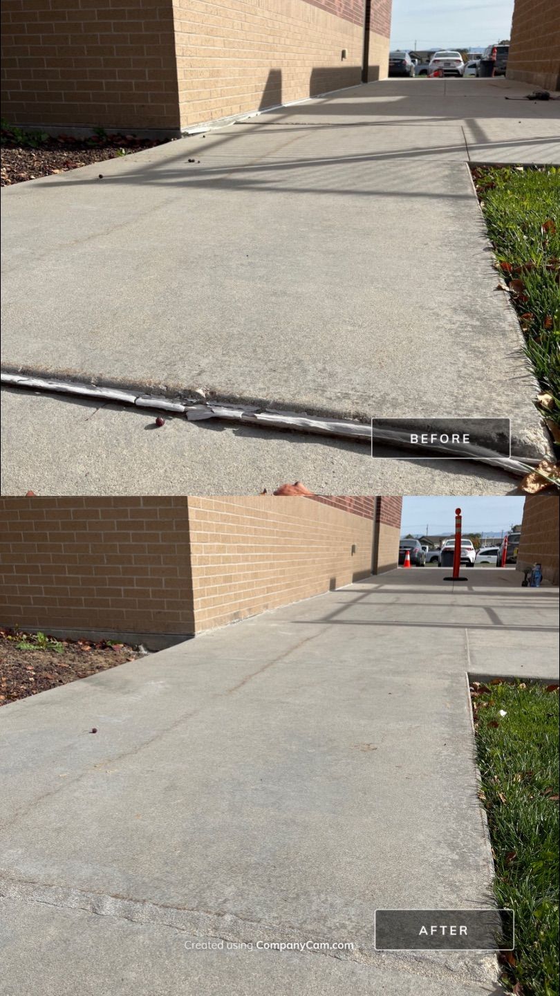 Sidewalk Repair for St. Luke's Hospital by Mr. Mudd Concrete