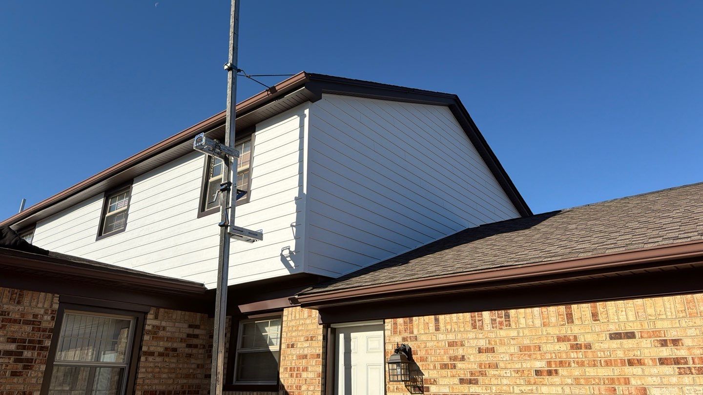 Siding Replacement using Ascend Glacier White by 180 Contractors