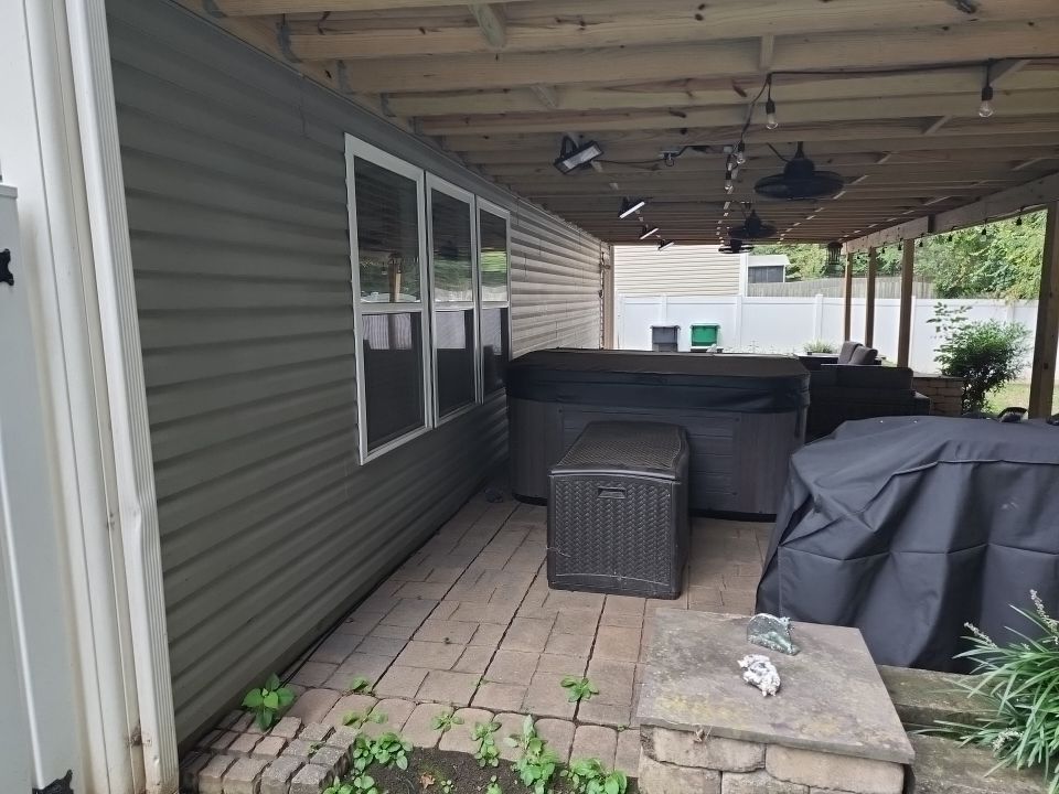 House Wash using cleaner by Power Wash Masters LLC