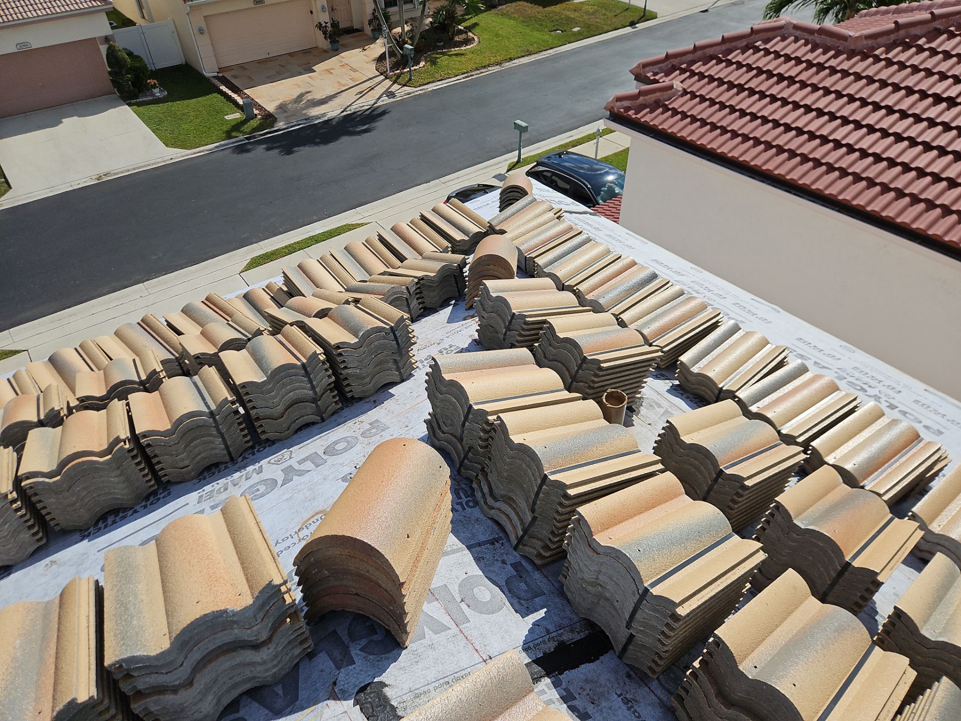 Residential Roofing Installation using Westlake Roofing Tile by BLUES BROTHERS ROOFING
