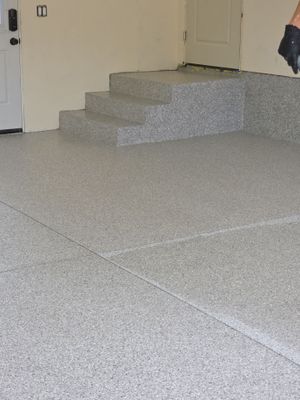 Mount Everest Polyurea Garage Floor Coating in Atascadero by MGP Coatings
