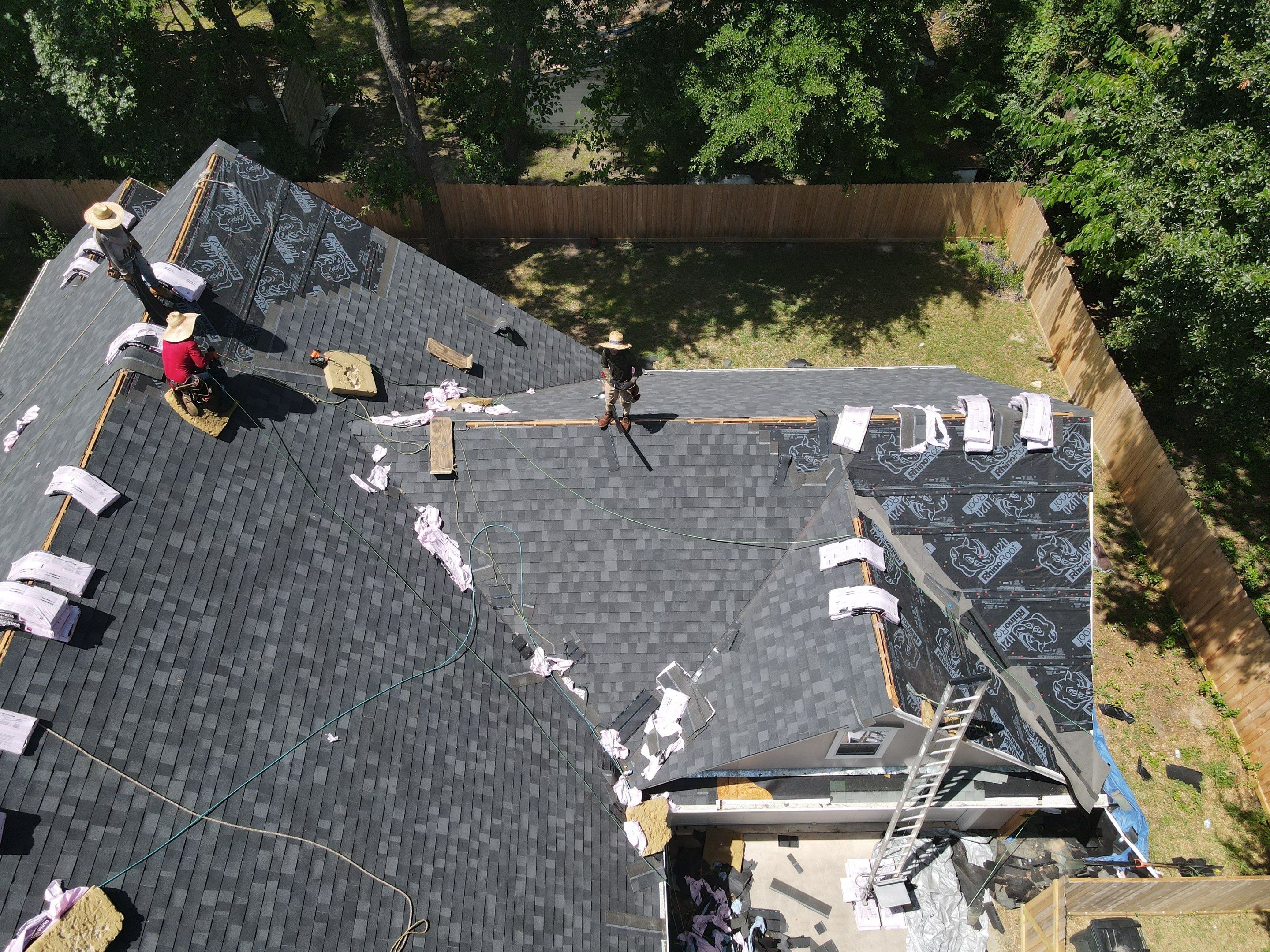 Residential Roofing Installation using Owen's Corning by Roof Concepts Construction