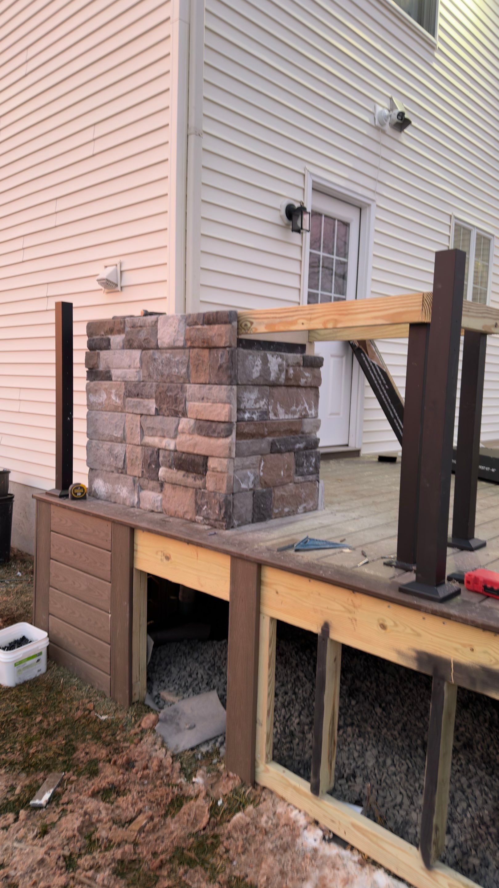 New Deck and outdoor Kitchen In Hillsborough , New Jersey by deck guardian