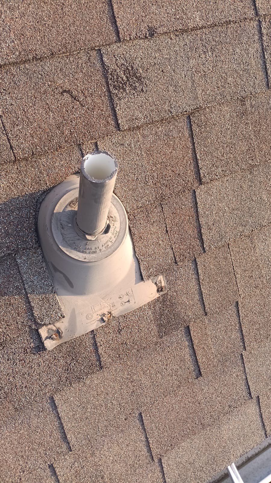 Hail Damage using Owen's Corning Duration (Lifetime) Shingles by Roof Repair Company