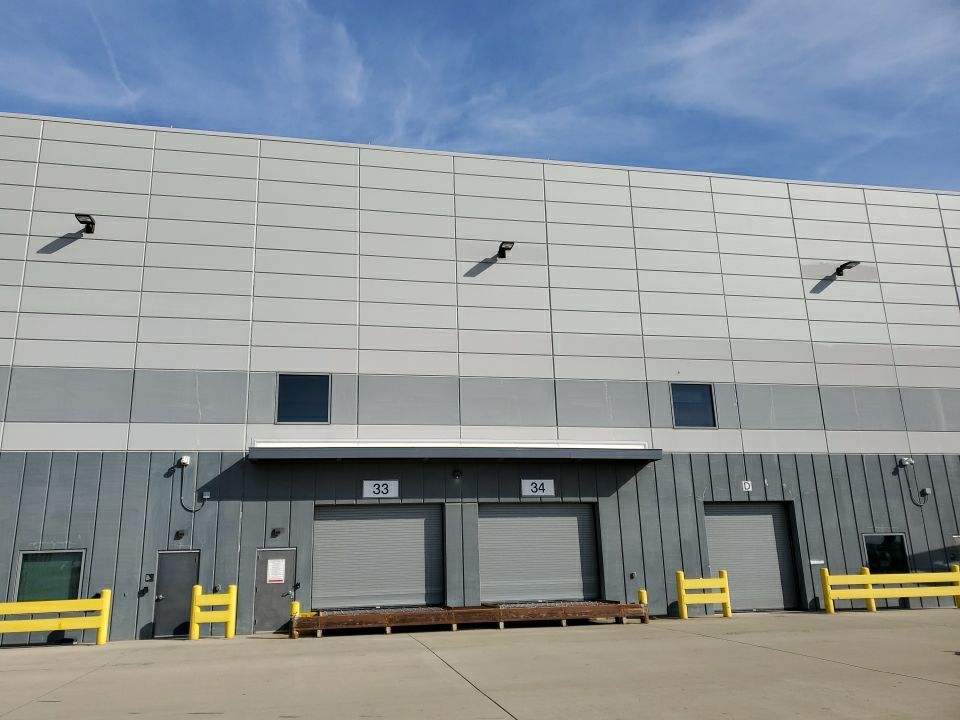 Tilt-up Precast Exterior Warehouse Painting by Paint Platoon USA