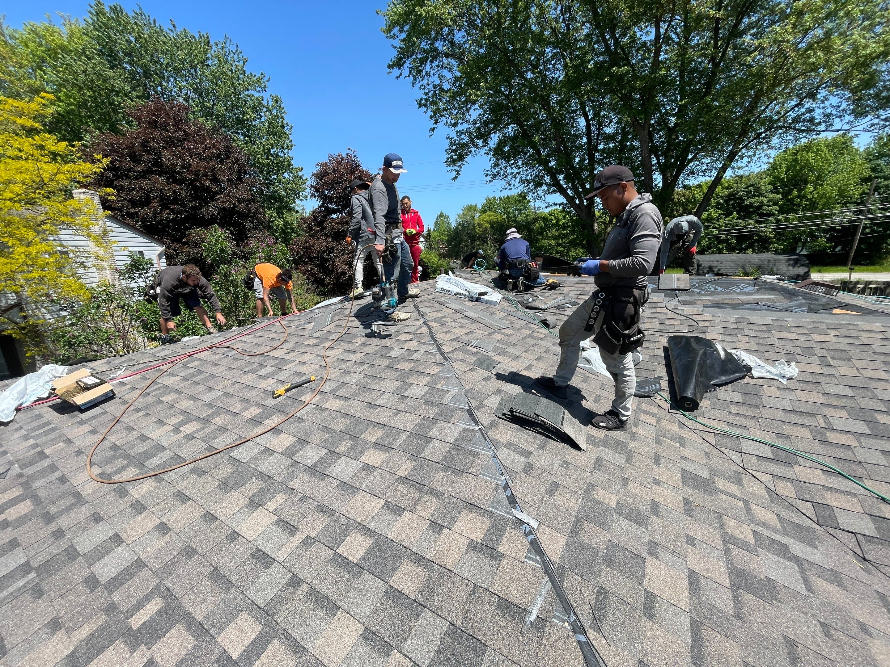 Residential Roofing Installation using IKO DYNASTY DRIFTSHAKE by JNR Roofing LLC