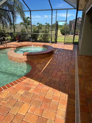 Paver Cleaning and Sealing in Sun City Center