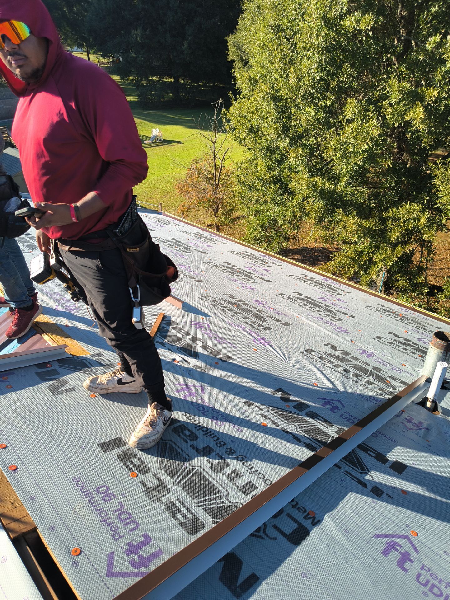 Standing Seam Metal Roof Installation in Trussville by NANOROOF Alabama