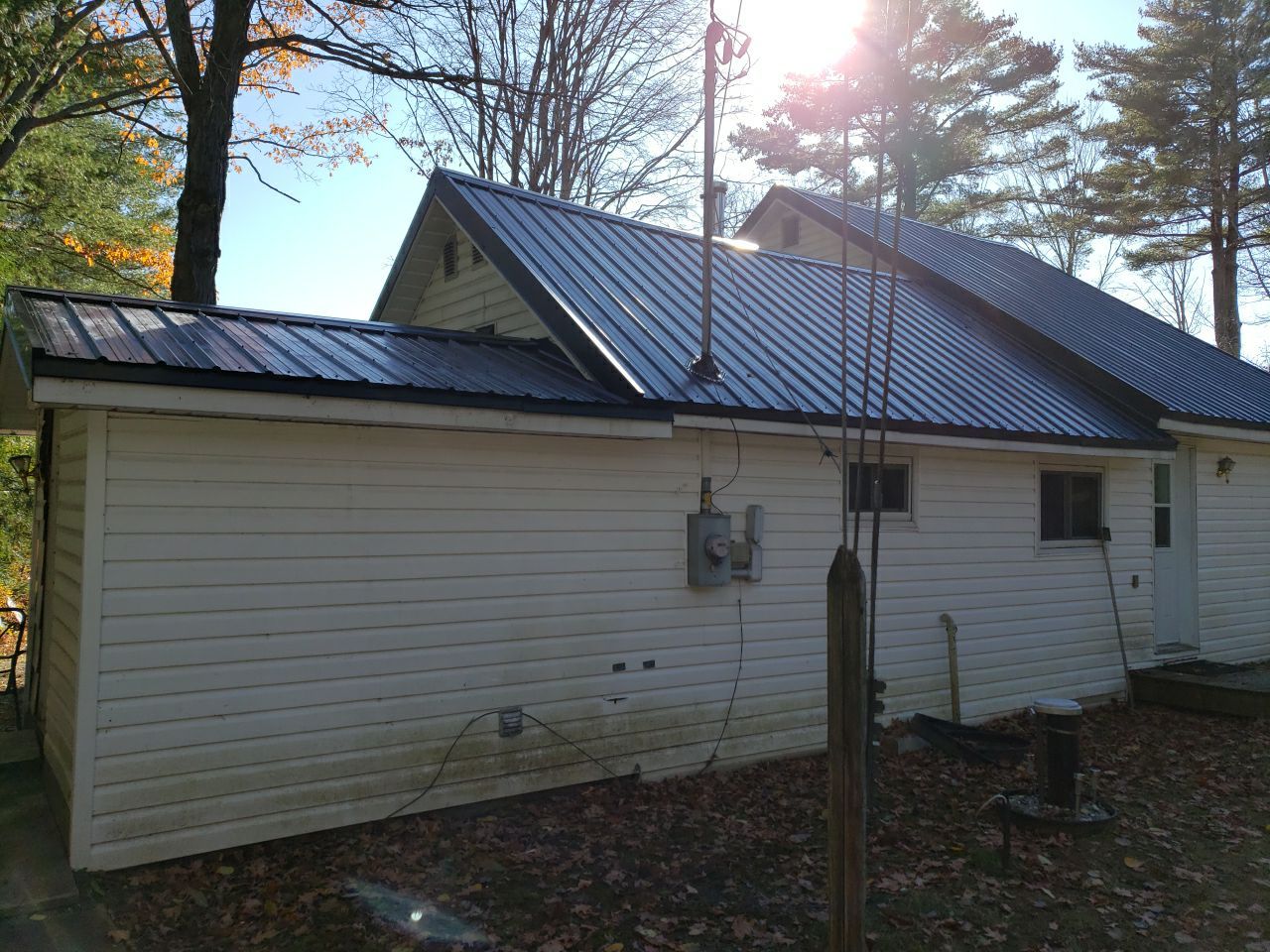 Exposed Fastener Metal Roof using Vicwest UltraVic by Jay Carter Roofing & Sheet Metal