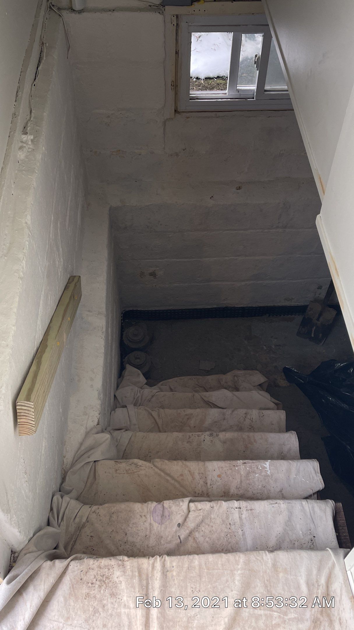 Interior French Drain Job in Bloomfield, NJ by Pure Service Pro, LLC 