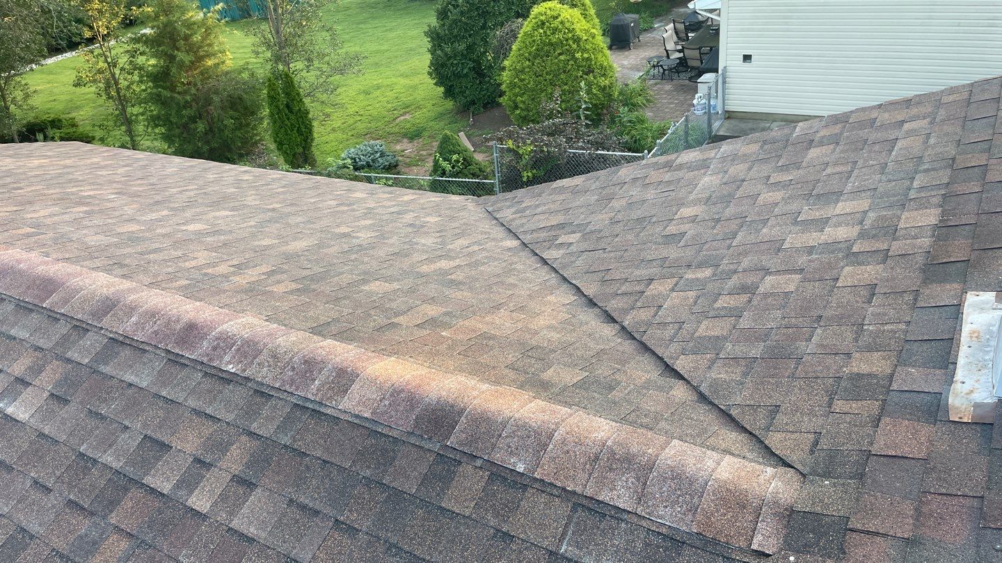 Deck Resurface with A-Frame Roof by deck guardian