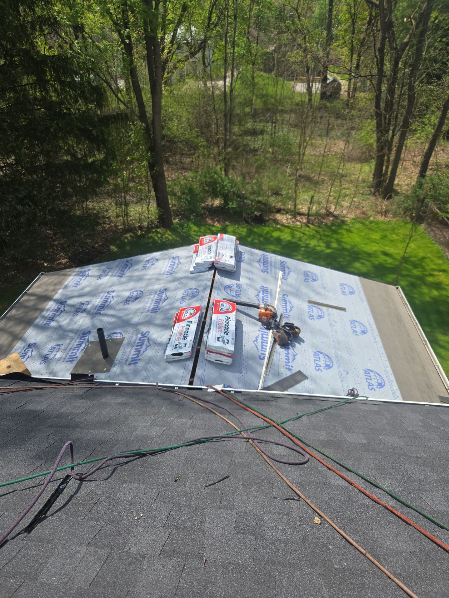 Abby D: Atlas Pinnacle, Color, Black Shadow, Drip Edge, Black by Eagle Eye Roofing
