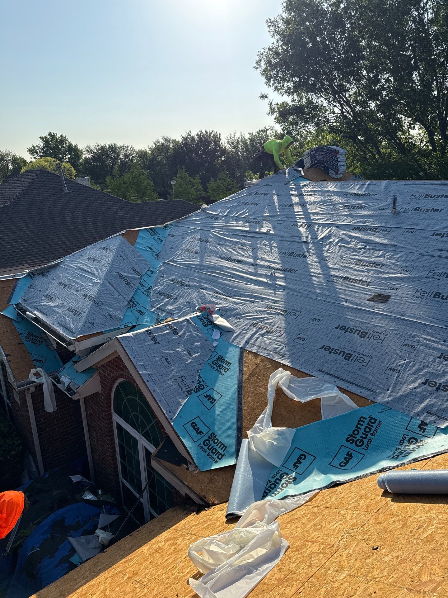 Project in Lewisville  by Zeus Exteriors