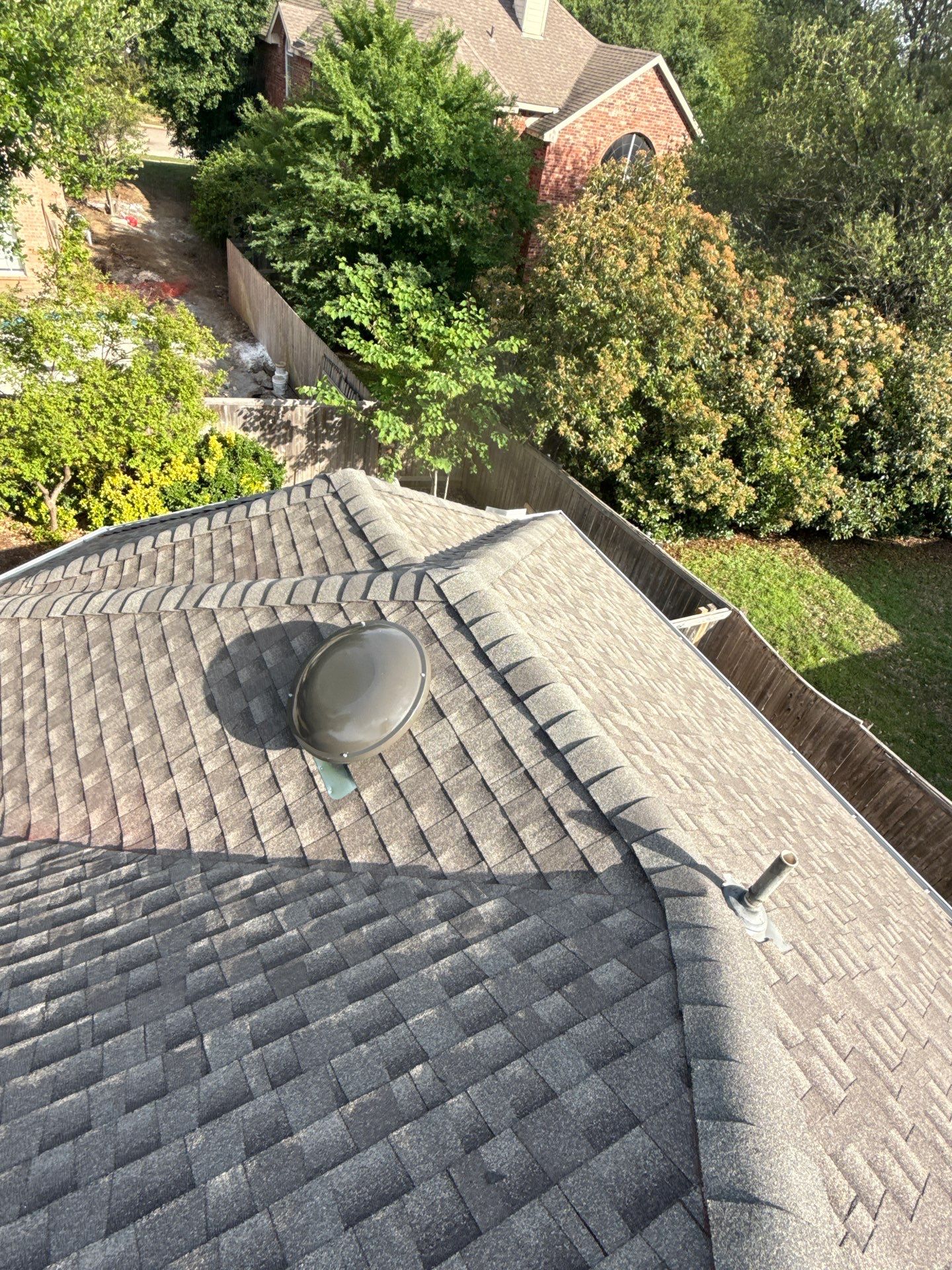Project in Flower Mound  by Zeus Exteriors