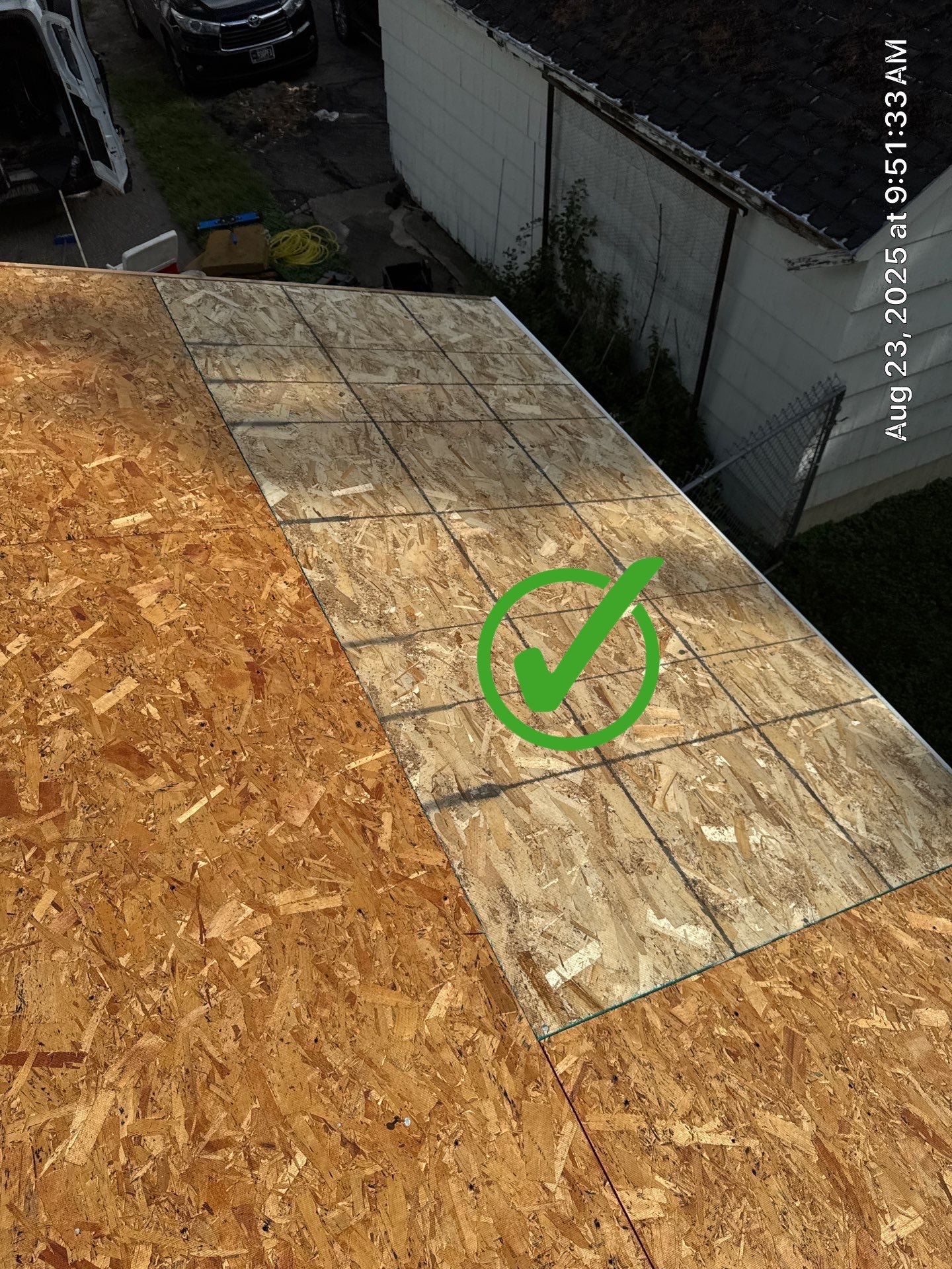 Class 3 OC Duration System and AZEK Composite Fascia on Garage by Forever Fortified