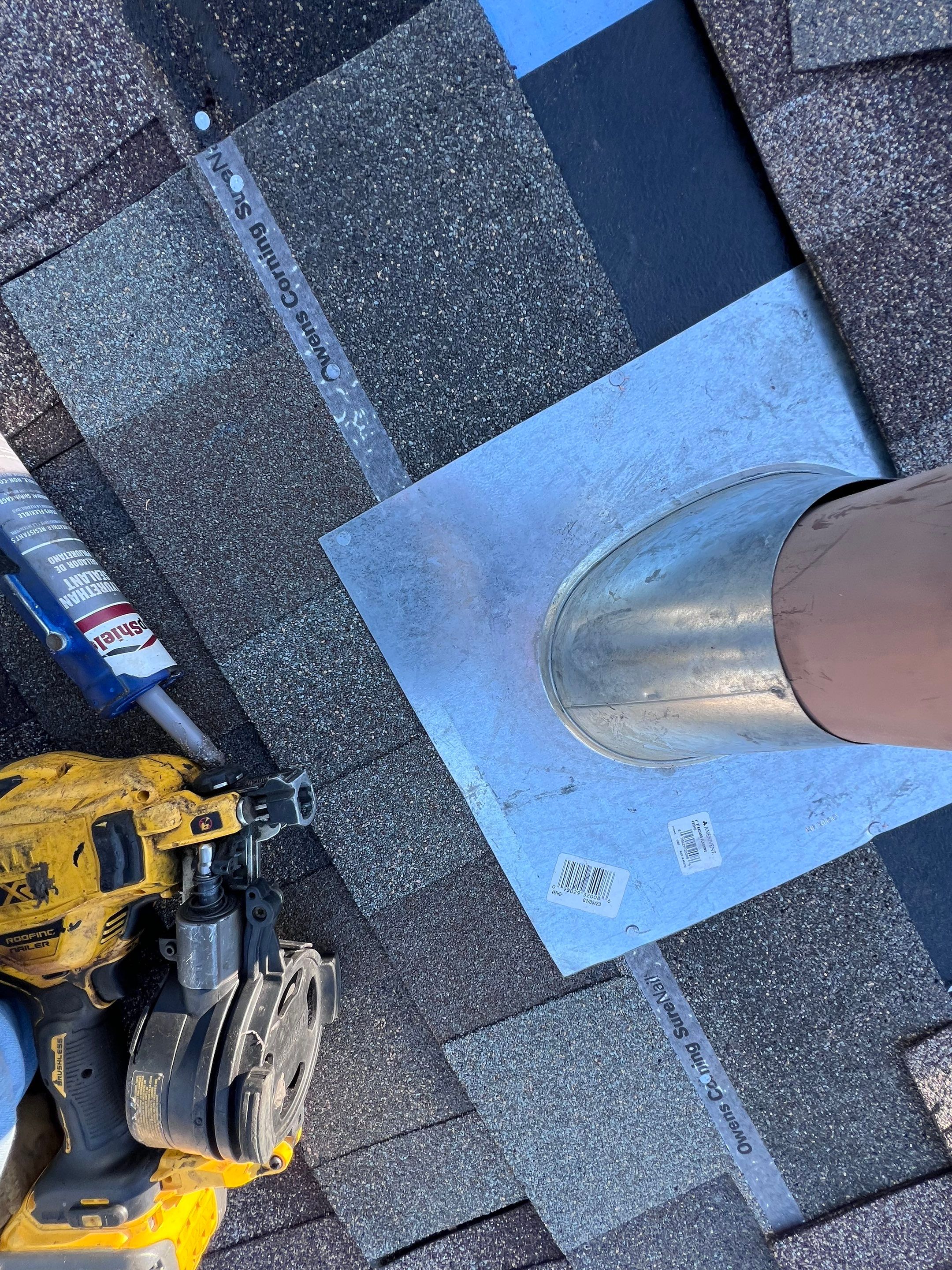 Hail Damage using Owen's Corning Duration (Lifetime) Shingles by Roof Repair Company