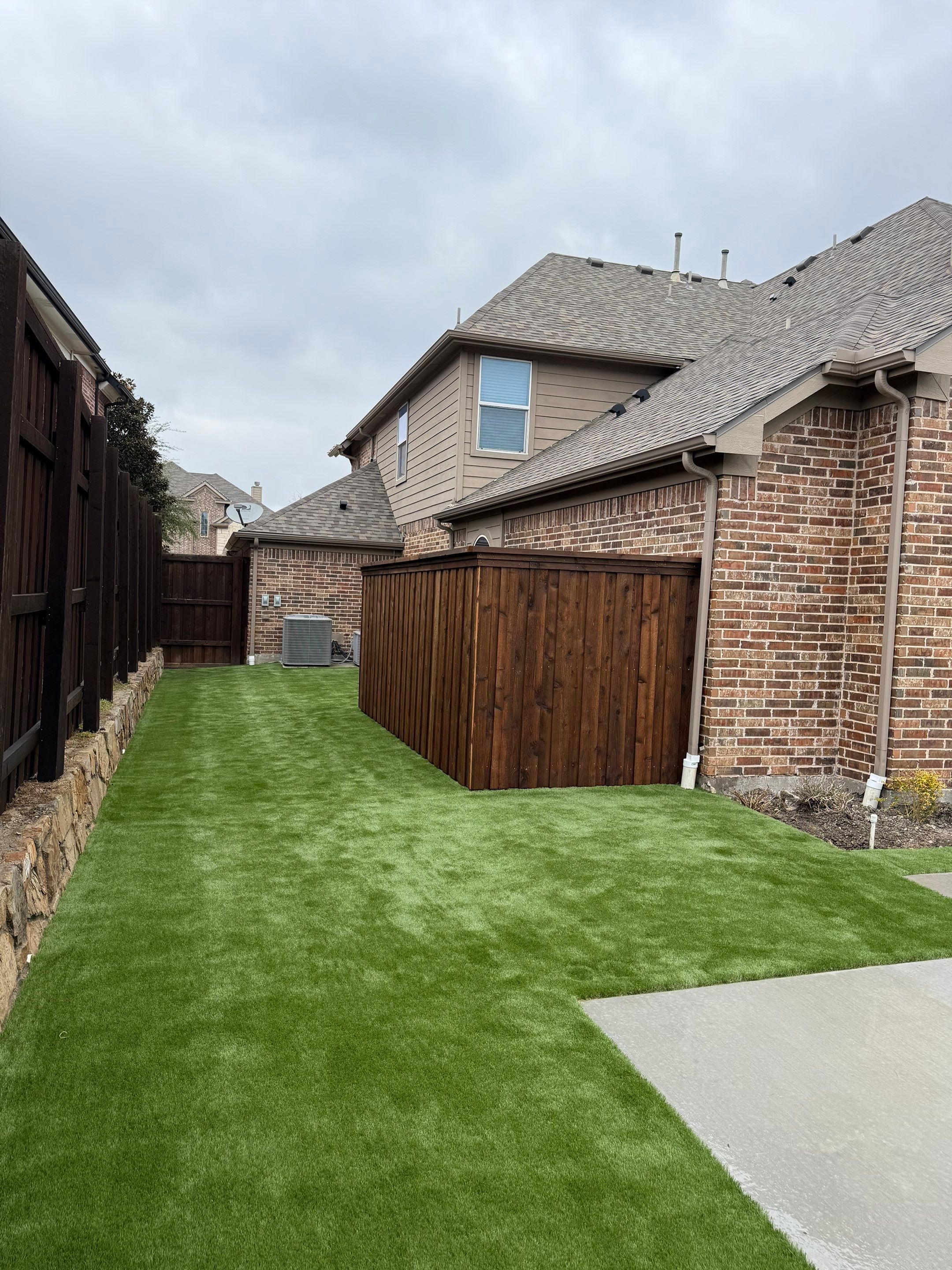 Project in McKinney by Turf Concepts