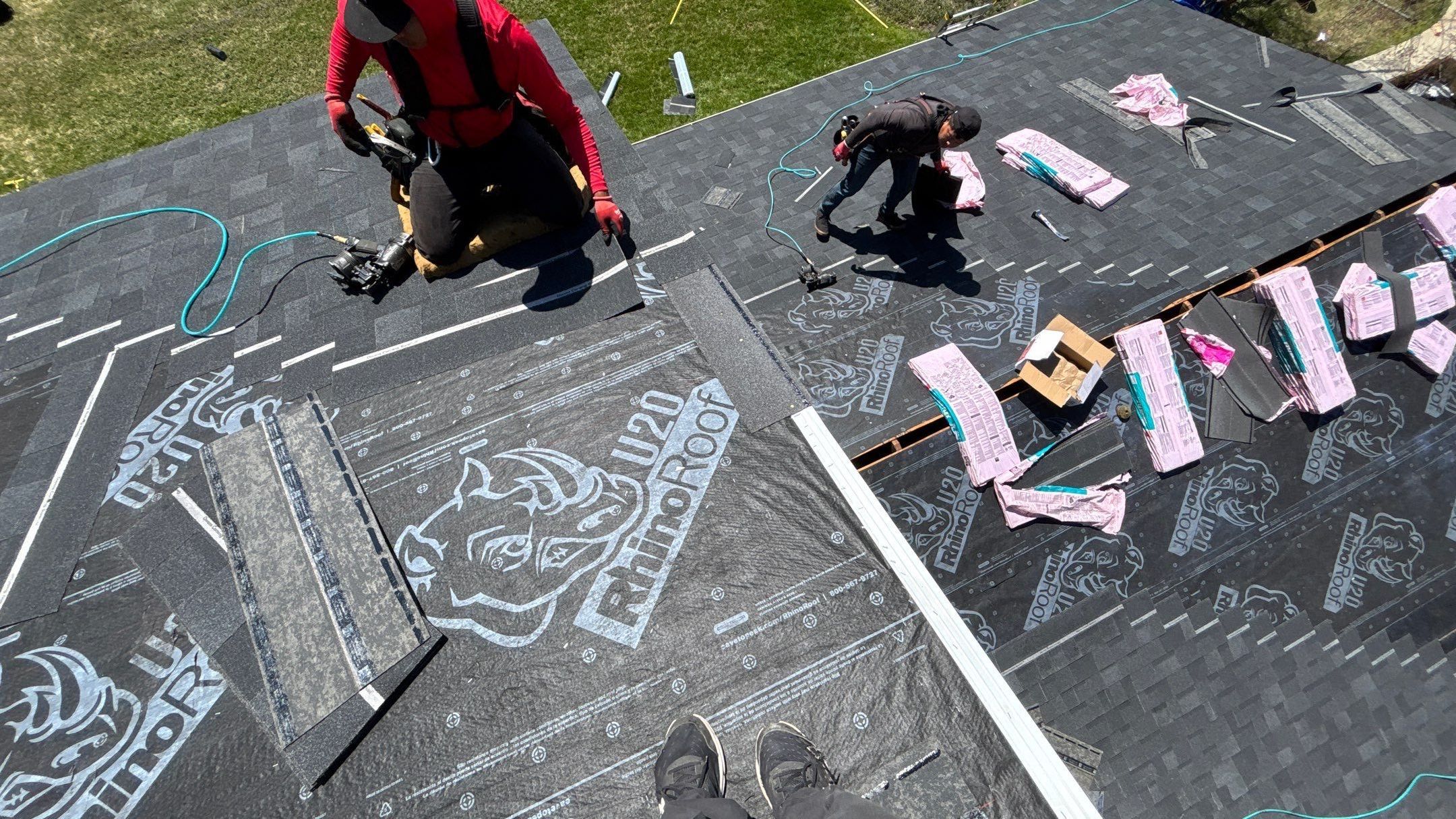 Roof Replacement using Owens Corning Onyx Black by 180 Contractors