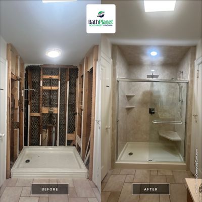 From Studs to Shower