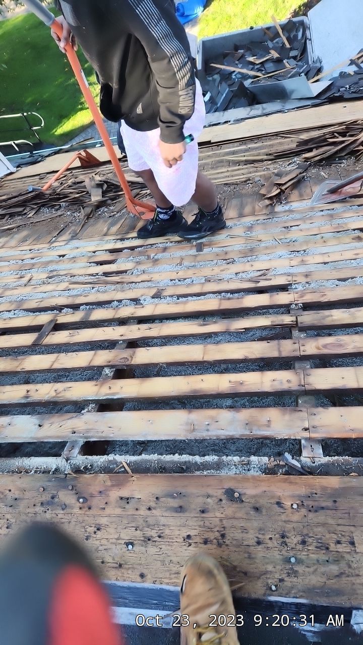 Residential Roofing Installation using Owens Corning Duration Onyx Black by A Plus Exterior