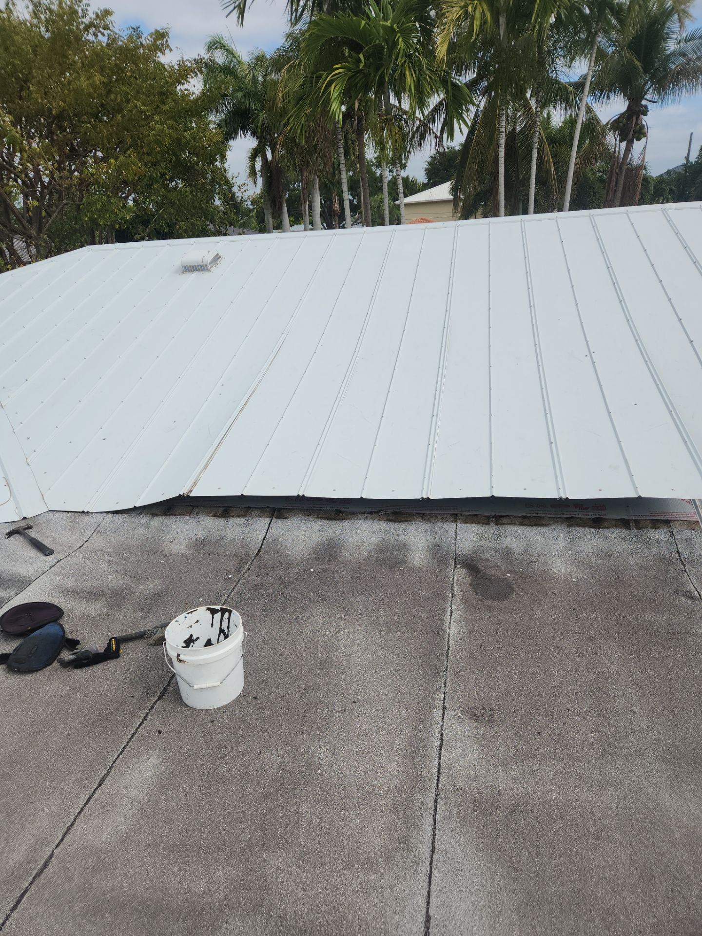 Metal Roof Maintenance and Fascia Replacement in Delray Beach by Aastro Roofing