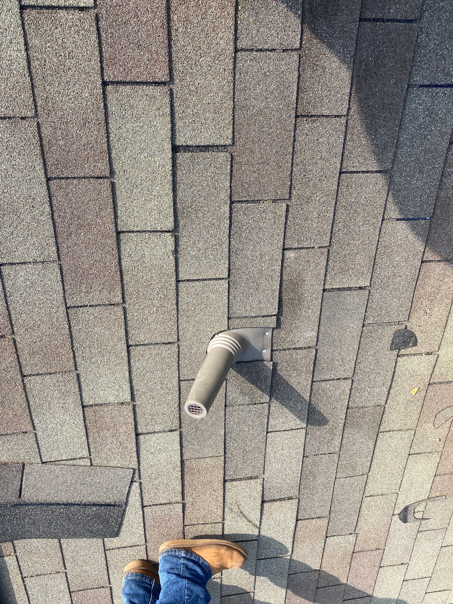 Hail Damage using Owen's Corning Duration (Lifetime) Shingles by Roof Repair Company